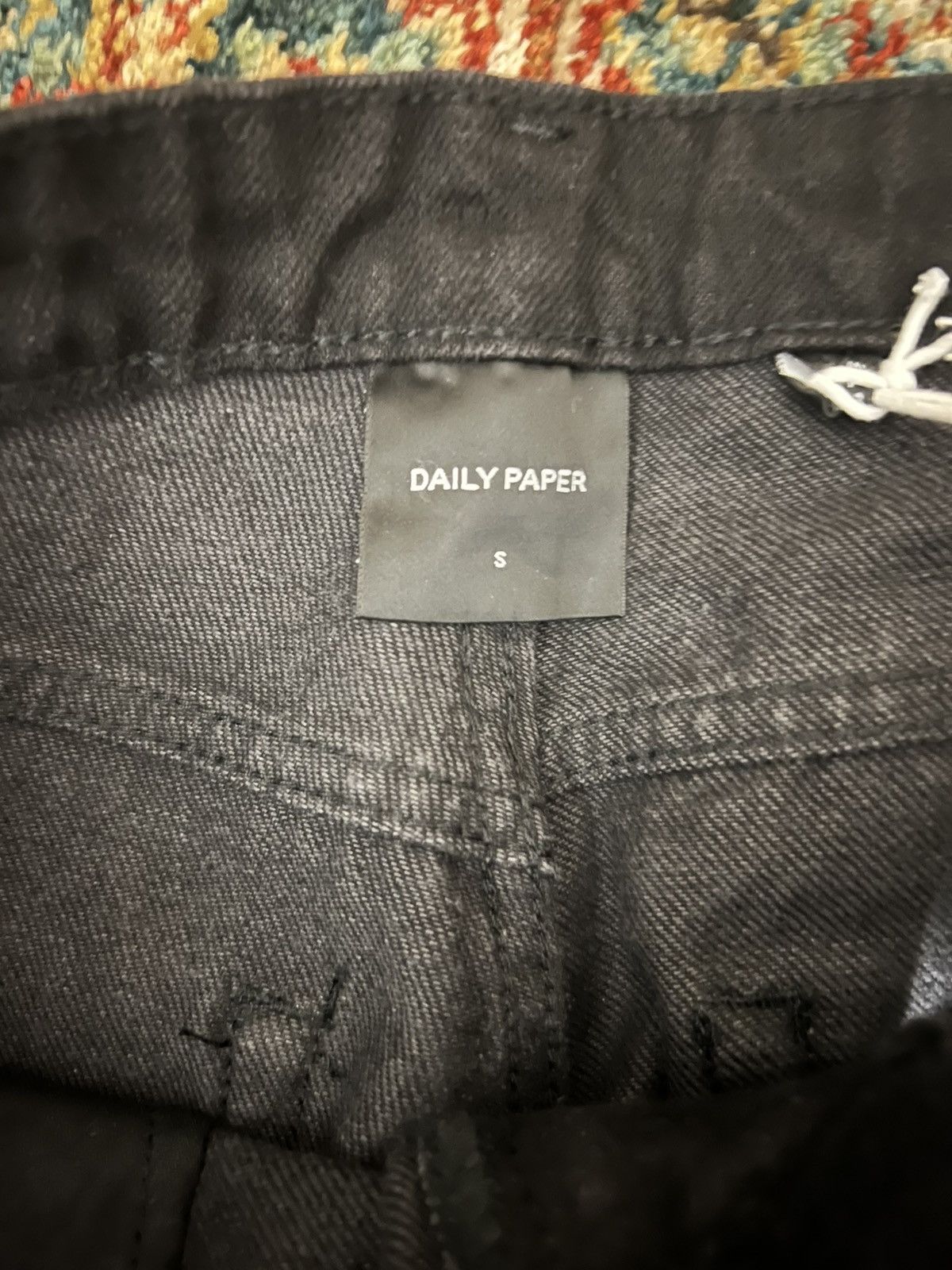Daily Paper Daily Paper Black Jeans Braids Pants Size US 30 / EU 46 - 7 Thumbnail
