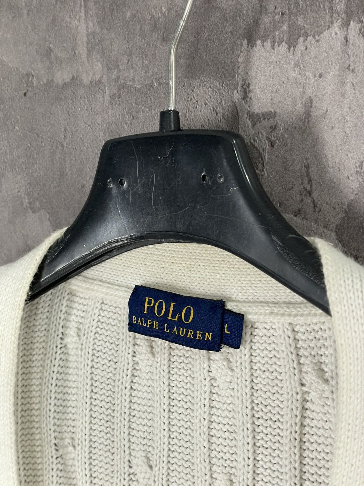 Polo Ralph Lauren × Vintage POLO RALPH LAUREN KNIT SWEATER CARDIGAN VINTAGE Y2K JUMPER Size L / US 10 / IT 46 - 8 Thumbnail