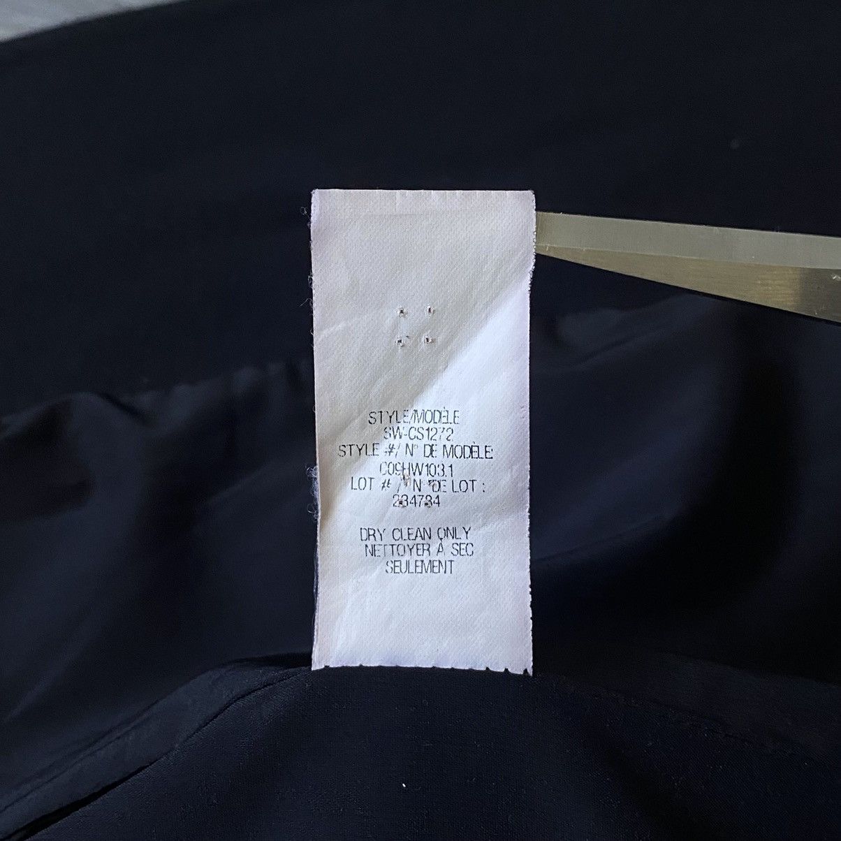 Helmut Lang Women’s Helmut Lang Made in USA Black Viscose Blazer Jacket Size M / US 6-8 / IT 42-44 - 16 Thumbnail
