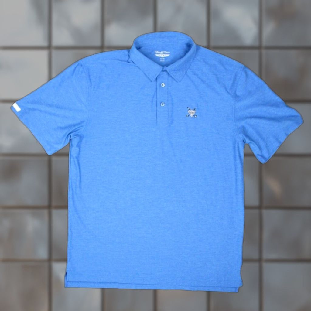 Vintage VINTAGE Straight Down Shirt Mens Extra Large Blue Polo Travel Virginia Country Club Golf Size US XL / EU 56 / 4 - 1 Thumbnail