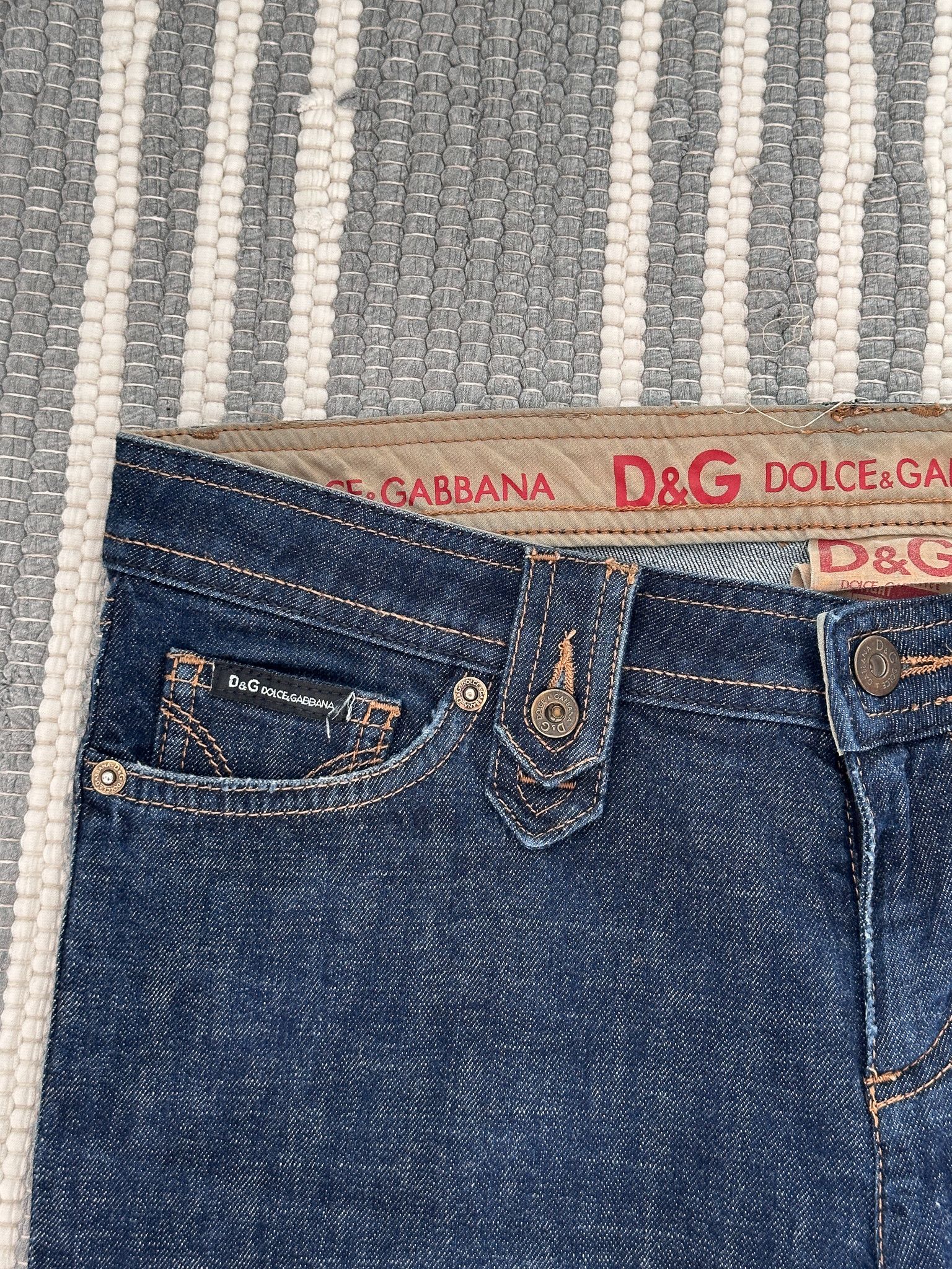 Dolce & Gabbana Vintage Dolce & Gabbana D&G Cool Denim Jeans Size 29" - 7 Thumbnail