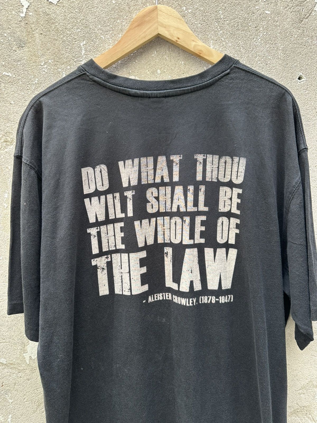 Vintage Vintage Aleister Crowley XXL Tshirt Size US XXL / EU 58 / 5 - 4 Thumbnail