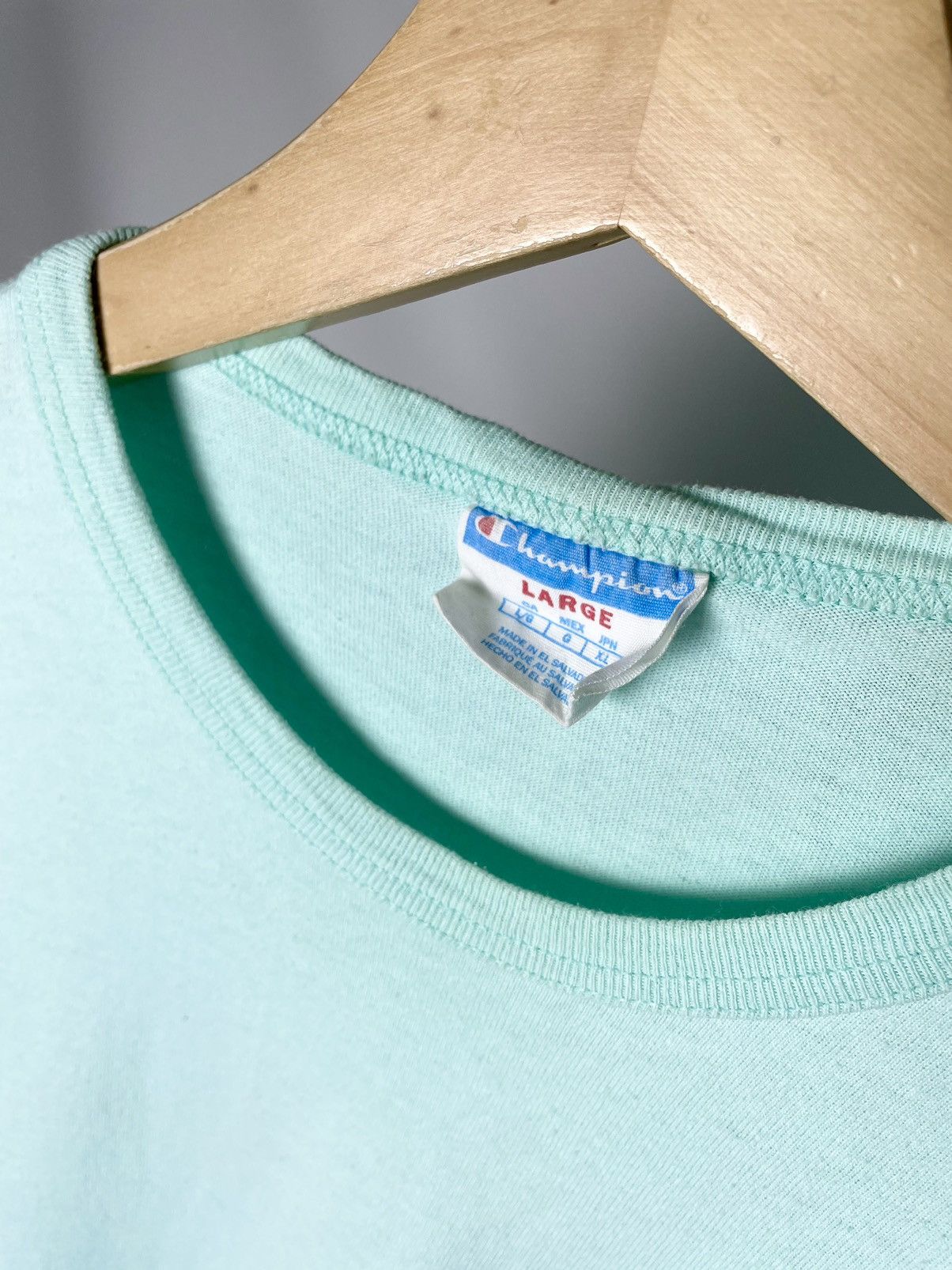 Champion Champion 💫 vintage big orbit logo green tee t shirt Size US L / EU 52-54 / 3 - 5 Thumbnail