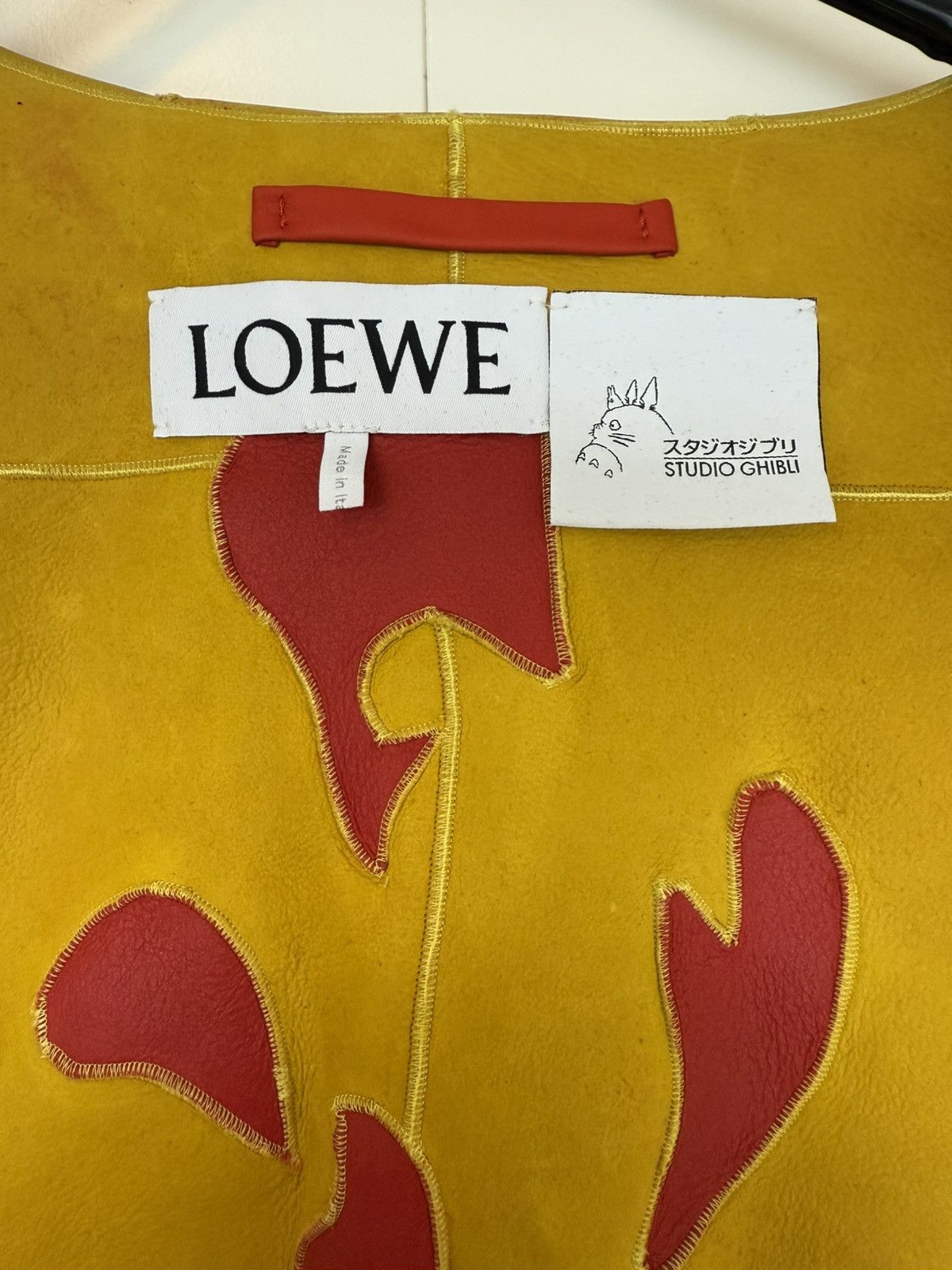 Loewe Loewe x Studio Ghibli Calcifer Shearling Leather Jacket Size US M / EU 48-50 / 2 - 10 Thumbnail