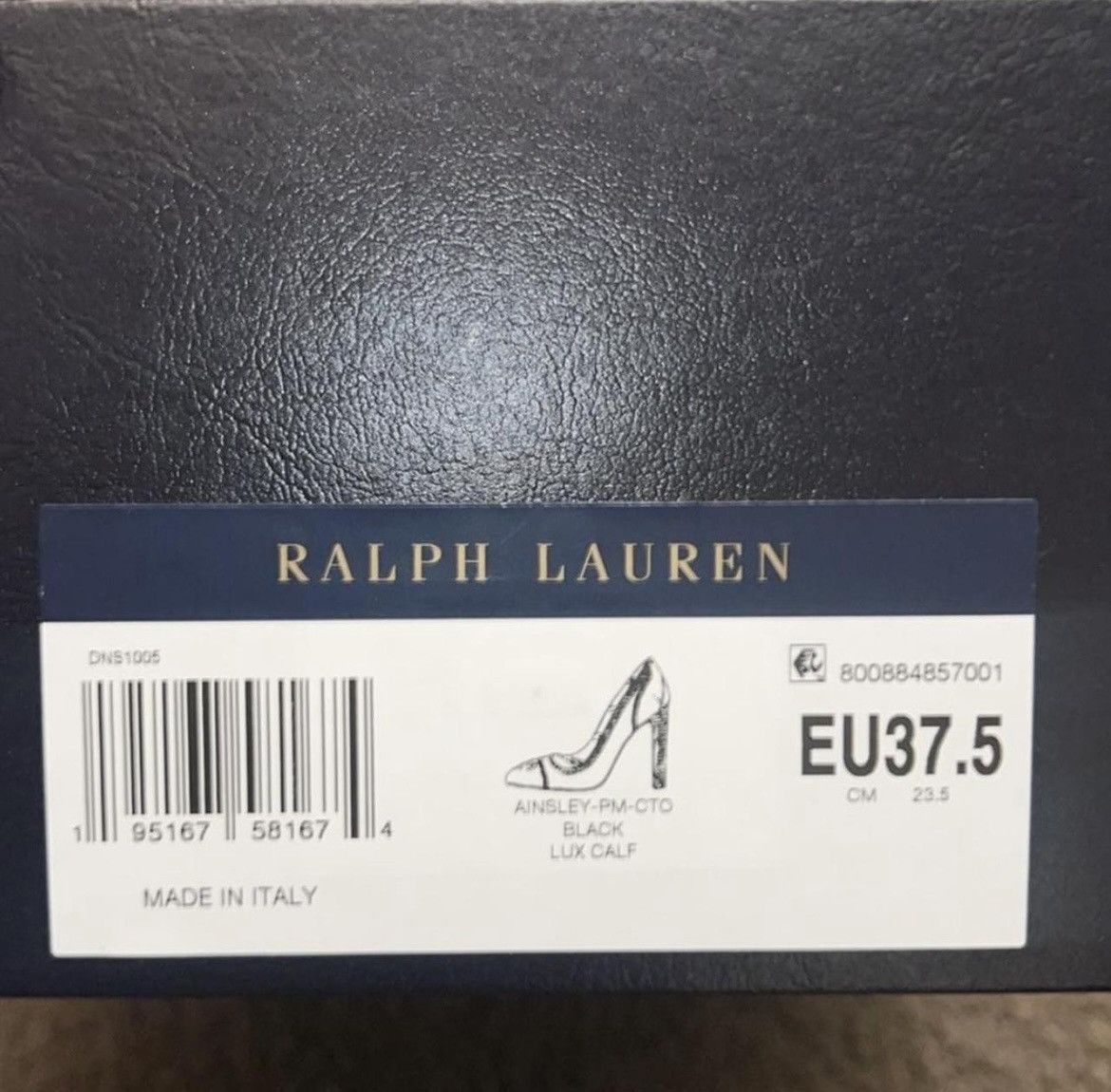 Polo Ralph Lauren Black Ralph Lauren pumps Size US 7.5 / IT 37.5 - 5 Thumbnail