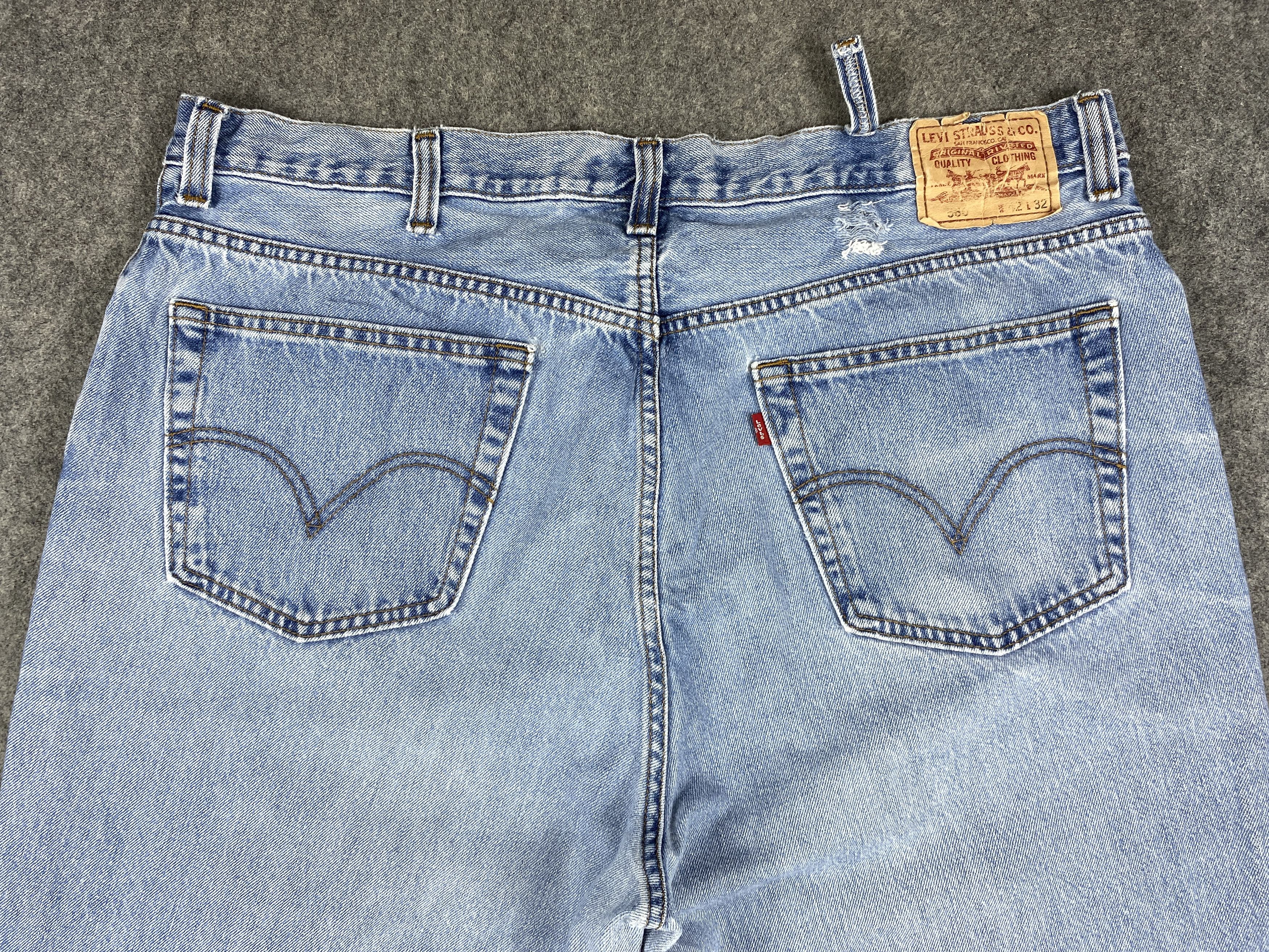 Levi's Mid Blue Levi's 560 Jeans 41x30 Denim -JN1404 Size US 41 - 4 Thumbnail