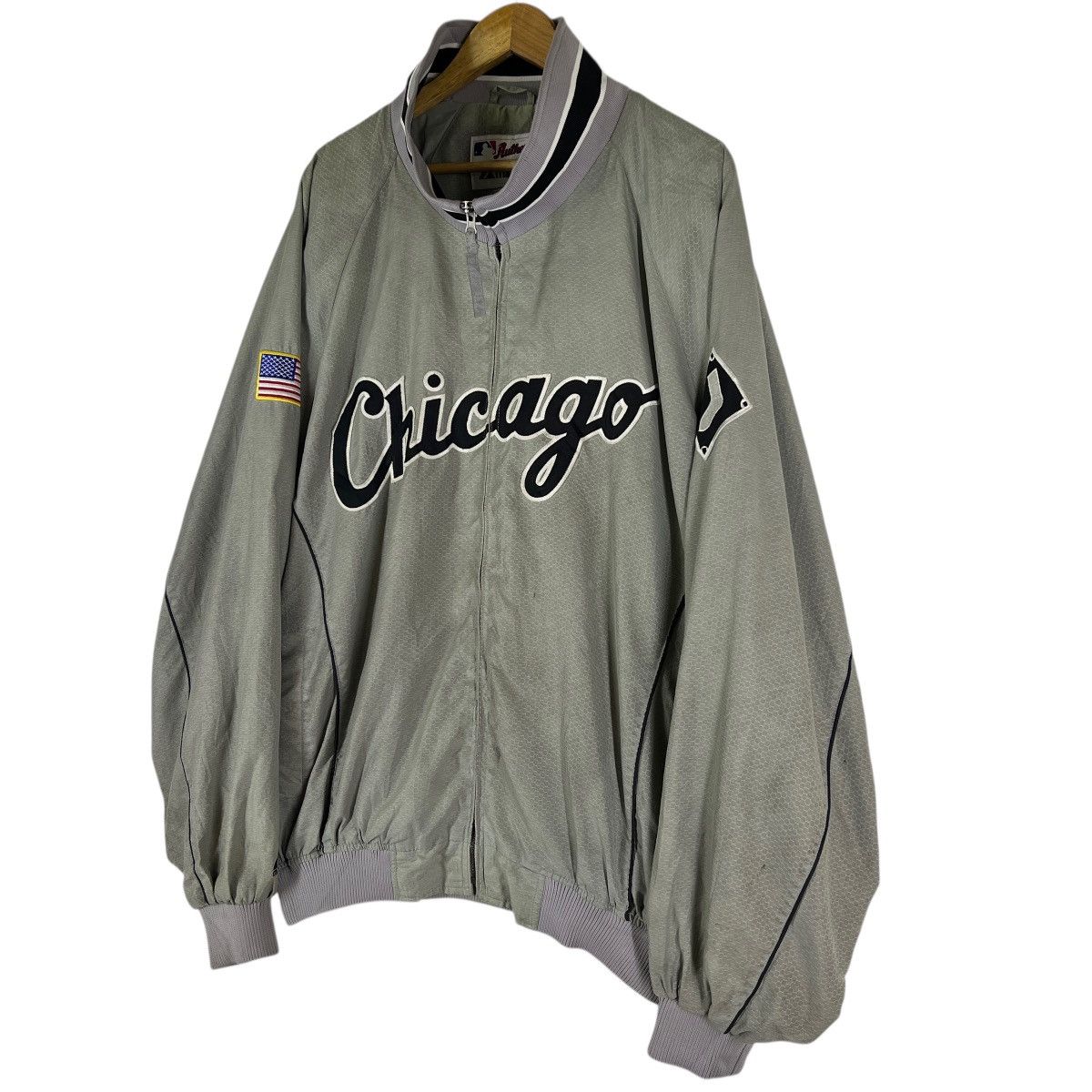 Majestic 🔥 Majestic Authentic Collection Chicago Sox Bomber Jacket Size US XXL / EU 58 / 5 - 3 Thumbnail