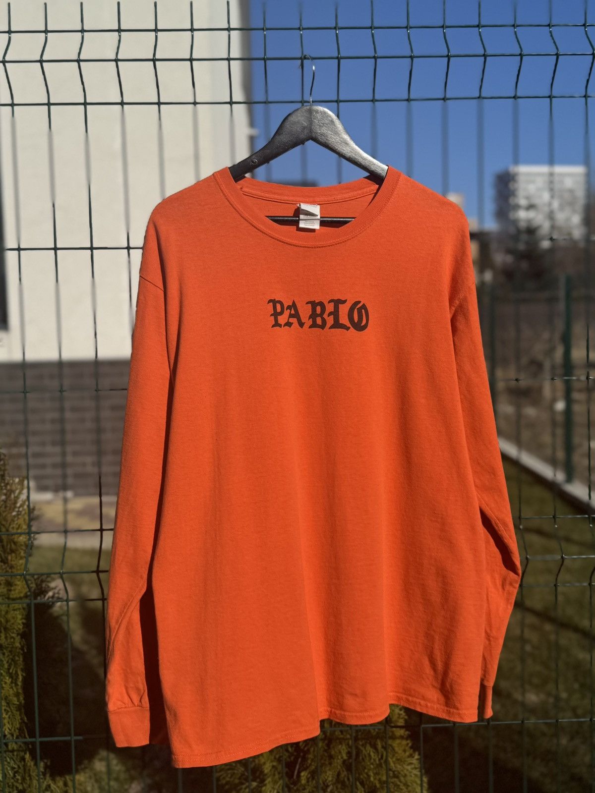 Kanye West Kanye West Orange I Feel Like Pablo Longsleeve Size US L / EU 52-54 / 3 - 3 Thumbnail