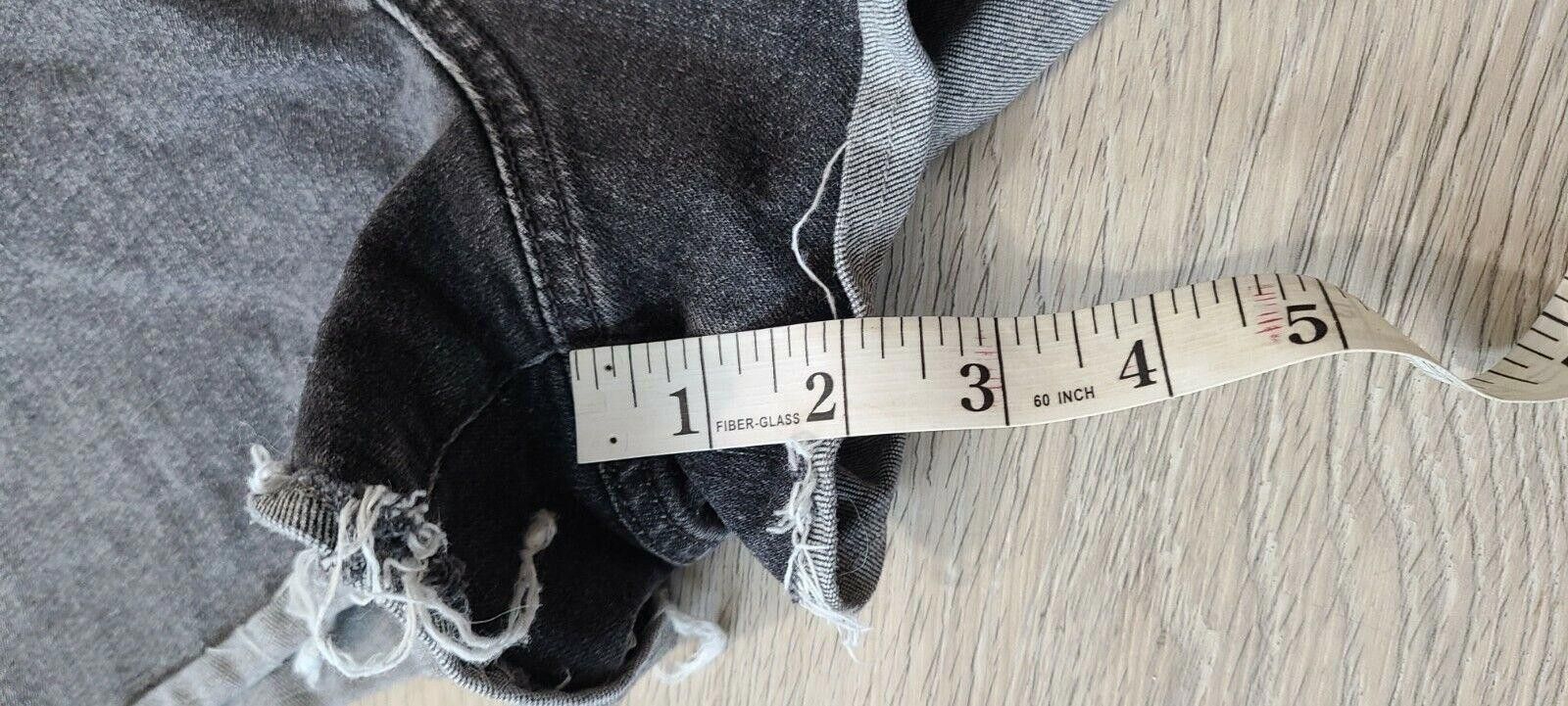 Designer Universal Thread Jean Shorts 12 High Rise Shortie New 33 Size 34" / US 12 / IT 48 - 5 Thumbnail