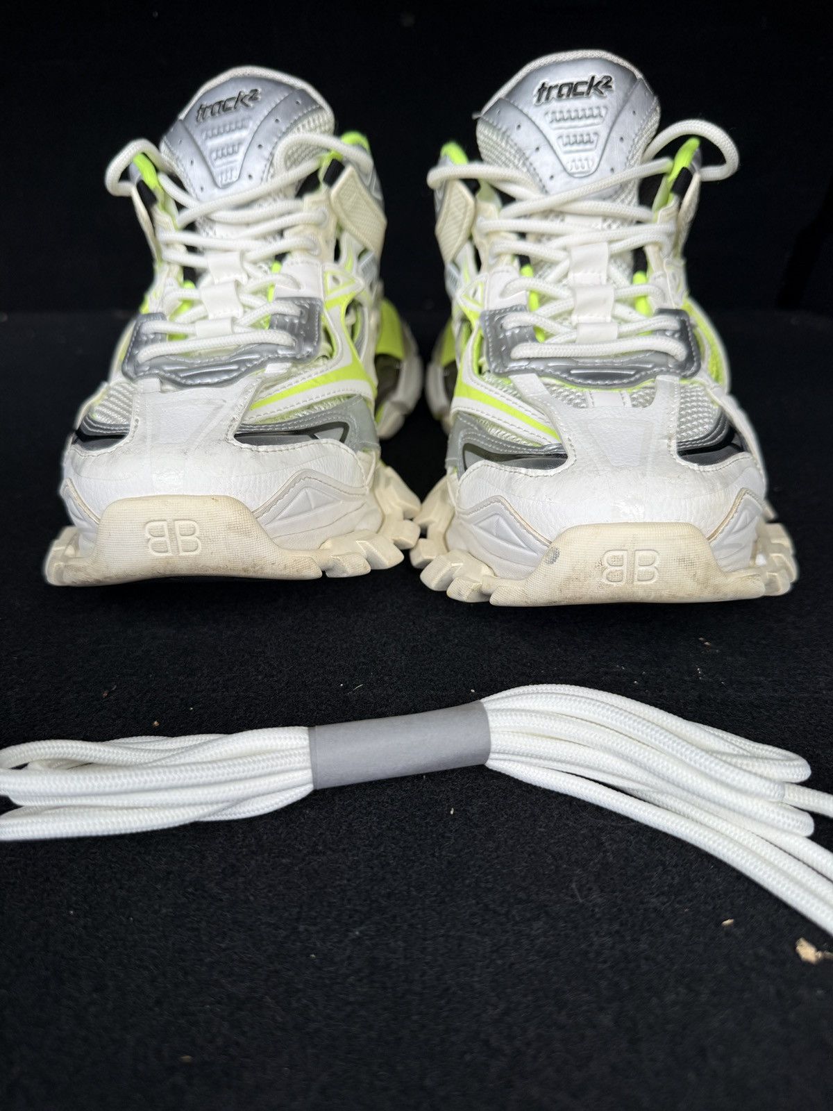 Balenciaga Balenciaga Track 2 White/Flou Yellow Men's 43 EU 10 US Size US 10 / EU 43 - 7 Thumbnail