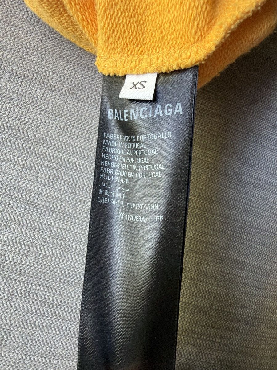 Balenciaga S23 Balenciaga Drawn Political Campaign Yellow Hoodie Size US XS / EU 42 / 0 - 7 Thumbnail