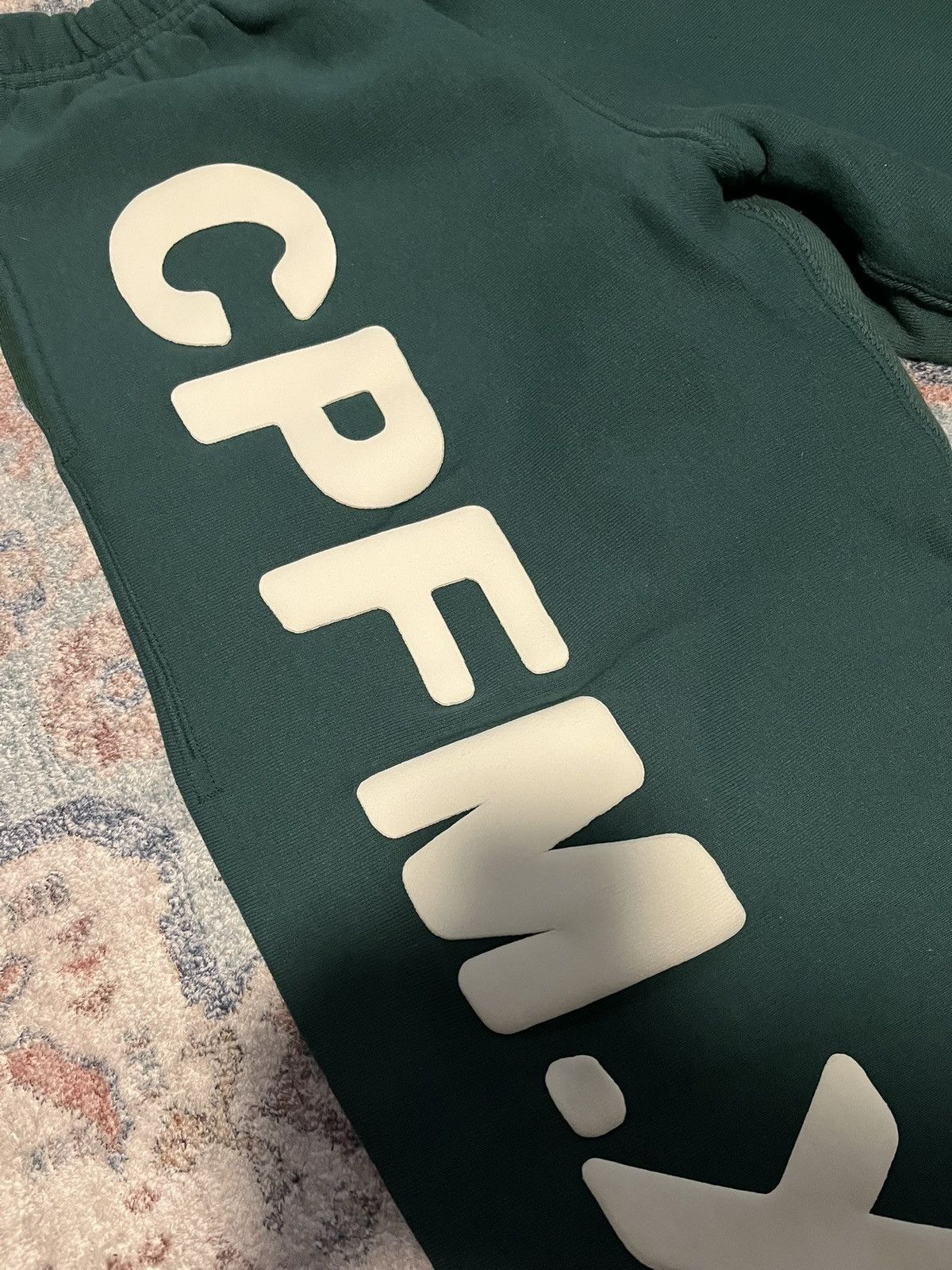 Cactus Plant Flea Market Cactus Plant Flea Market CPFM XYZ Sweatpants “Forest Green” Size US 32 / EU 48 - 2 Thumbnail