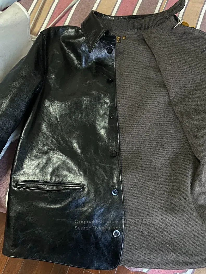 Freewheelers freewheelers size 38 Conductor Leather Jacket Size US M / EU 48-50 / 2 - 9 Thumbnail