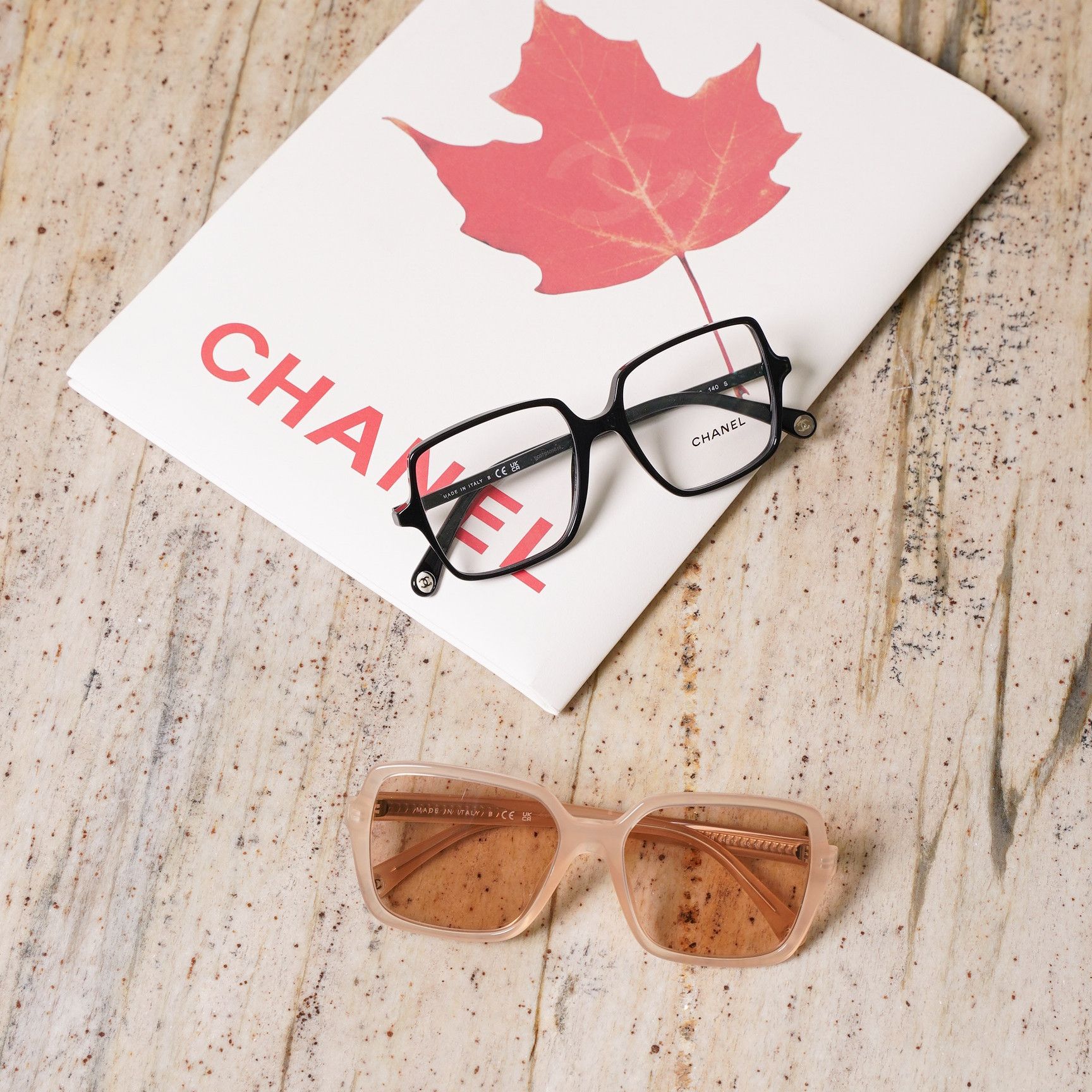 Chanel CHANEL 0CH3448 C622 Glasses Size ONE SIZE - 2 Thumbnail