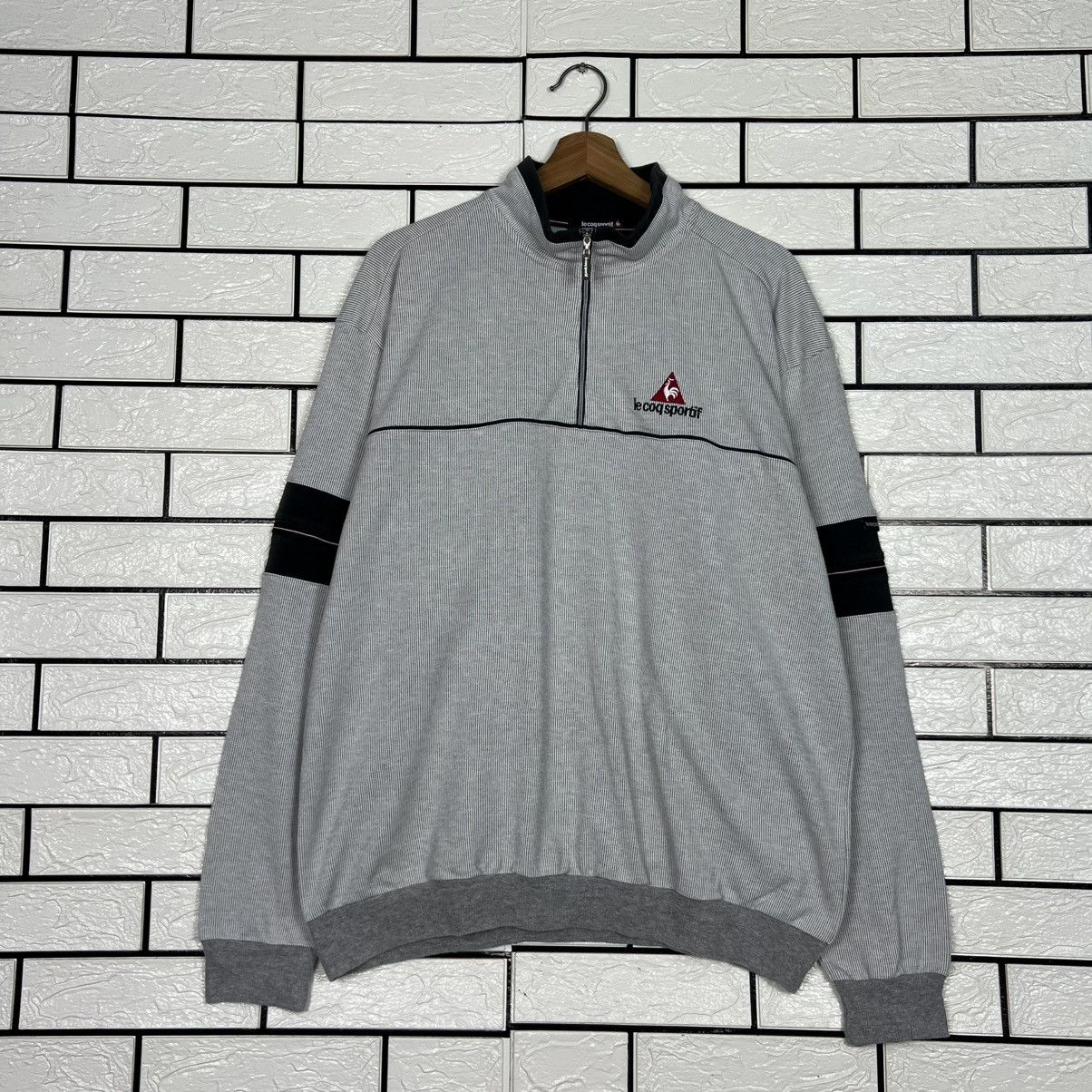 Le Coq Sportif LE COQ SPORTIF Golf Collection Half Zip Sweatshirt 4182-C191 Size US L / EU 52-54 / 3 - 1 Thumbnail