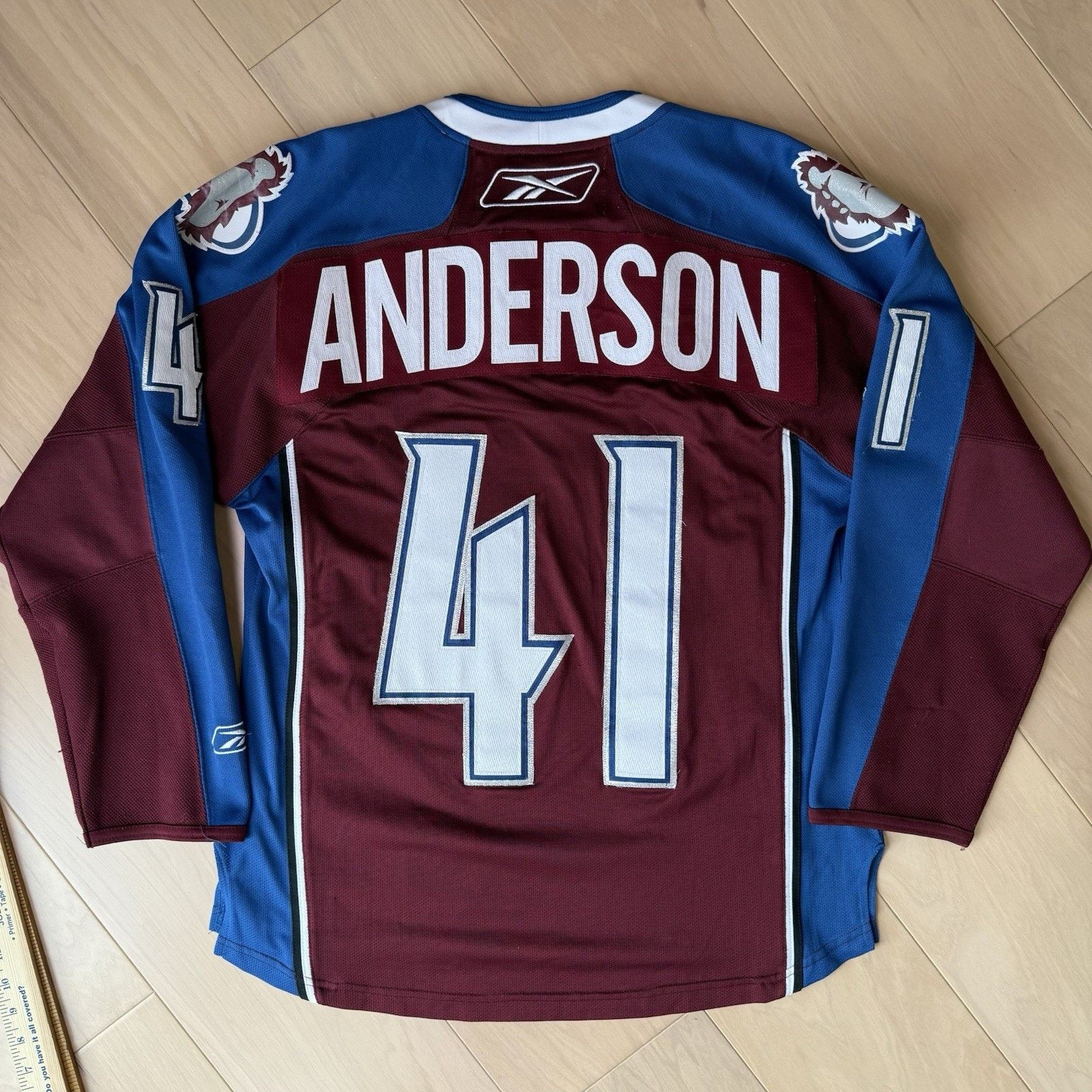 Reebok Craig Anderson Colorado Avalanche Jersey Small Maroon Size US S / EU 44-46 / 1 - 8 Thumbnail
