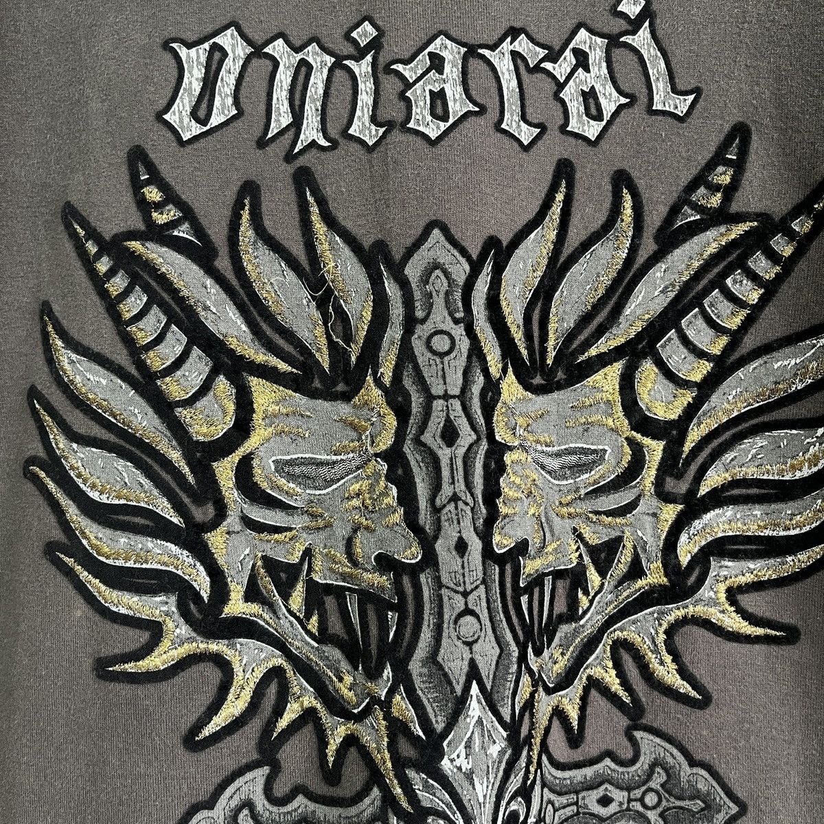 Japanese Brand Oniarai Jeans Skulls Matsuda Blue Ways Japan TShirt Size US M / EU 48-50 / 2 - 7 Thumbnail