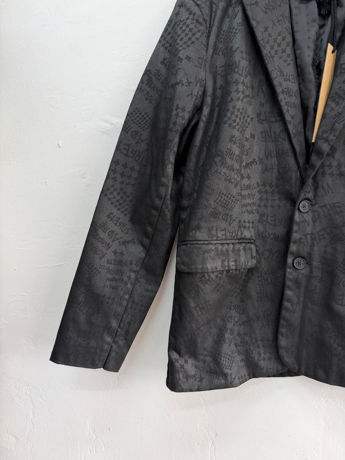 Ksubi new Ksubi mens black grease blazer jacket medium m suit 2 Size US M / EU 48-50 / 2 - 3 Thumbnail