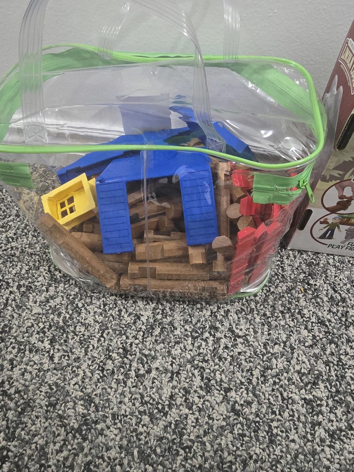 Other Lincoln Logs On The Trail Building Set with 150 + misc logs Size ONE SIZE - 2 Thumbnail