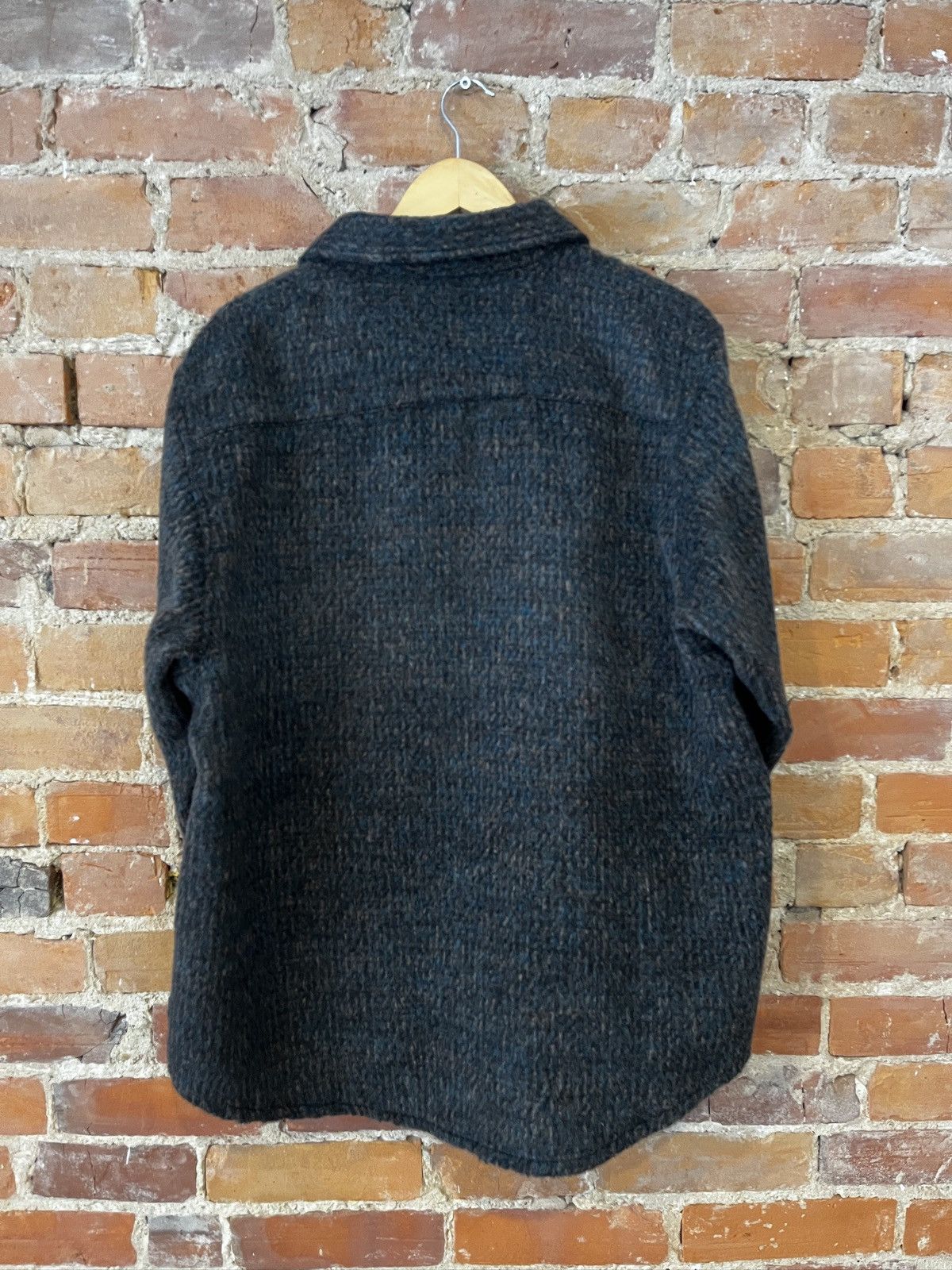 Stussy Stussy Speckled Wool CPO Shirt Size US L / EU 52-54 / 3 - 2 Thumbnail