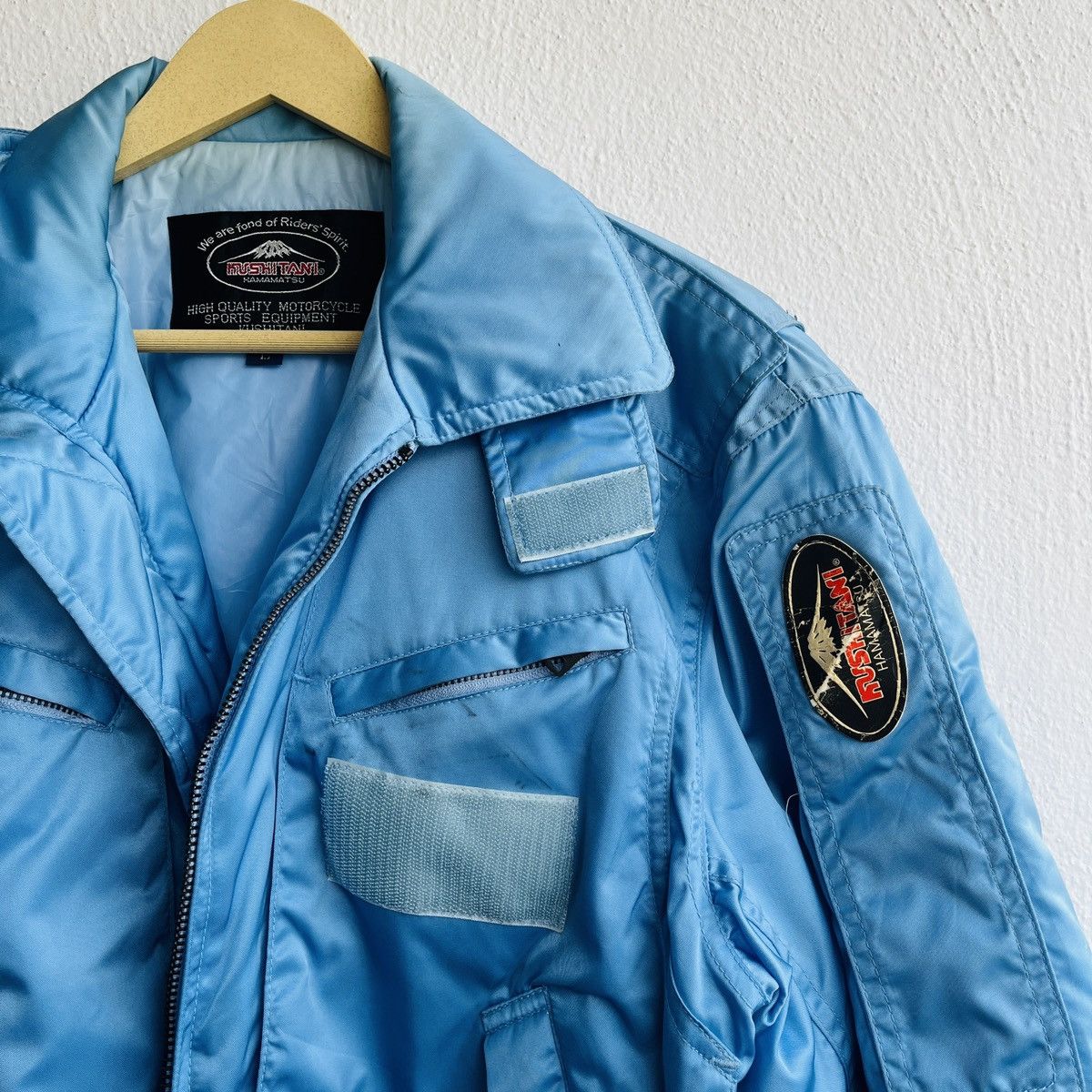 Other Vintage KUSHITANI Bomber Biker Racing Jacket Japan Size US L / EU 52-54 / 3 - 6 Thumbnail