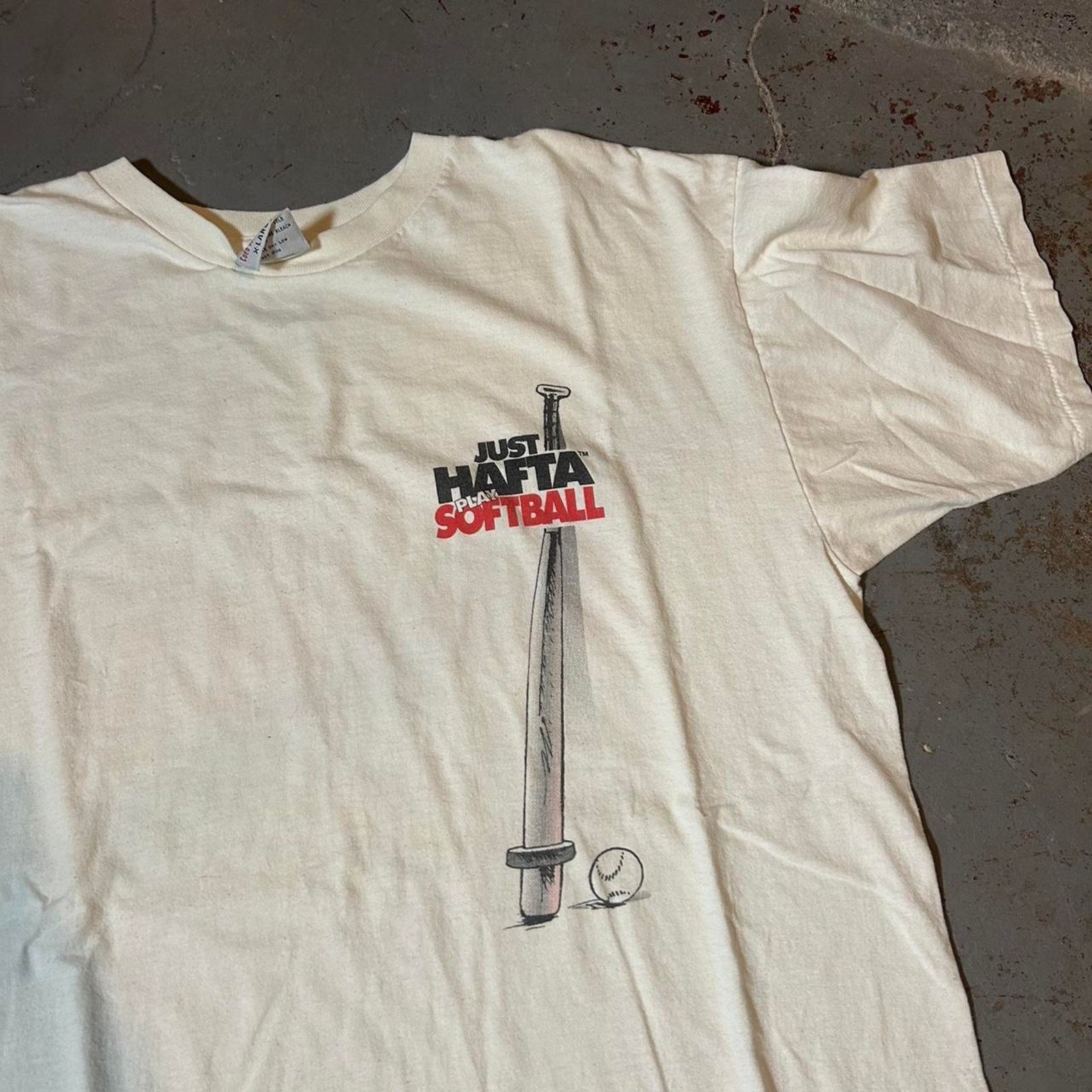 Southpole 90s white softball tee shirt Size US XL / EU 56 / 4 - 5 Thumbnail