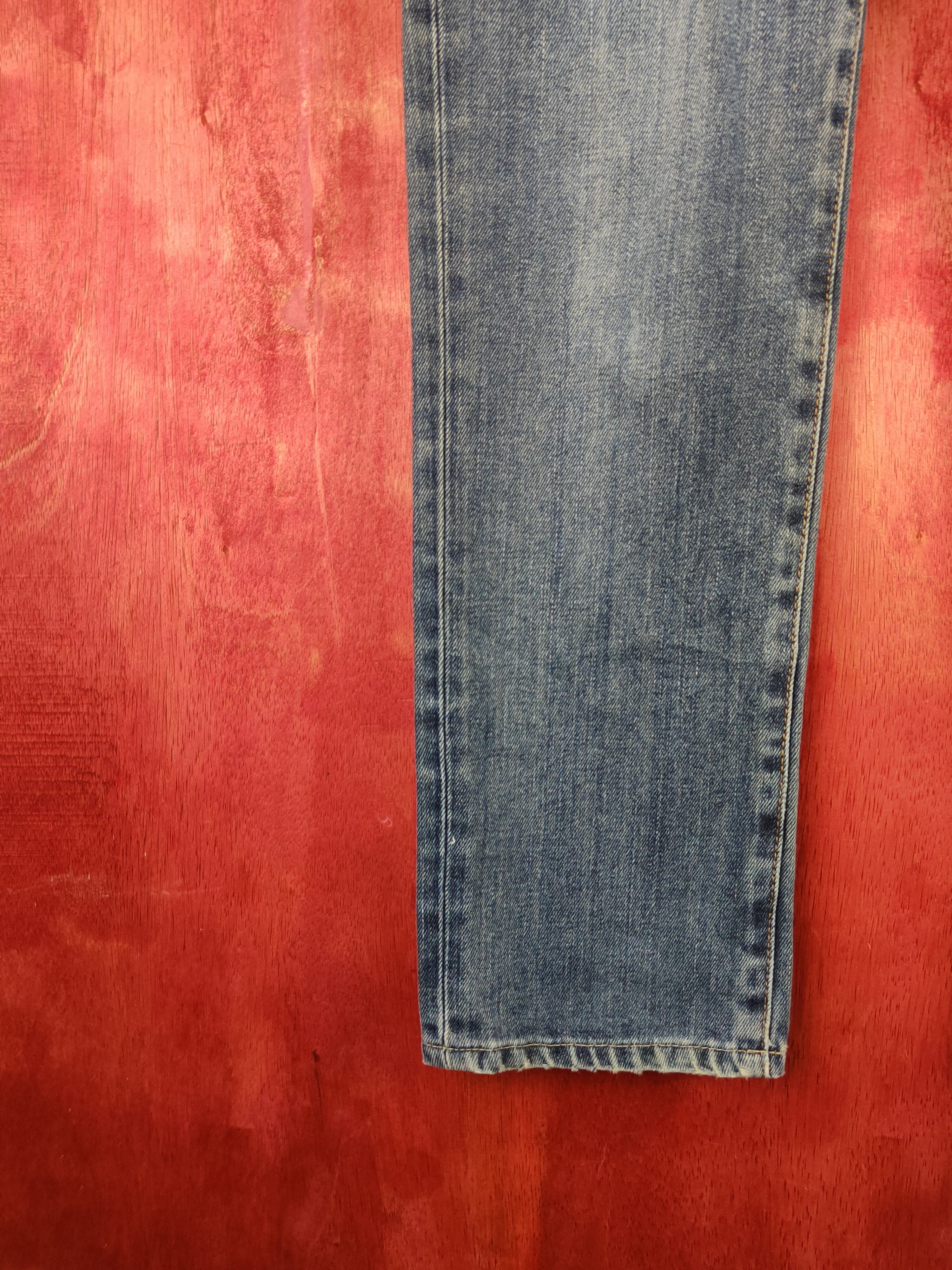 Edwin Edwin Blue Distressed Ripped Jeans #S1672 Size US 29 - 4 Thumbnail