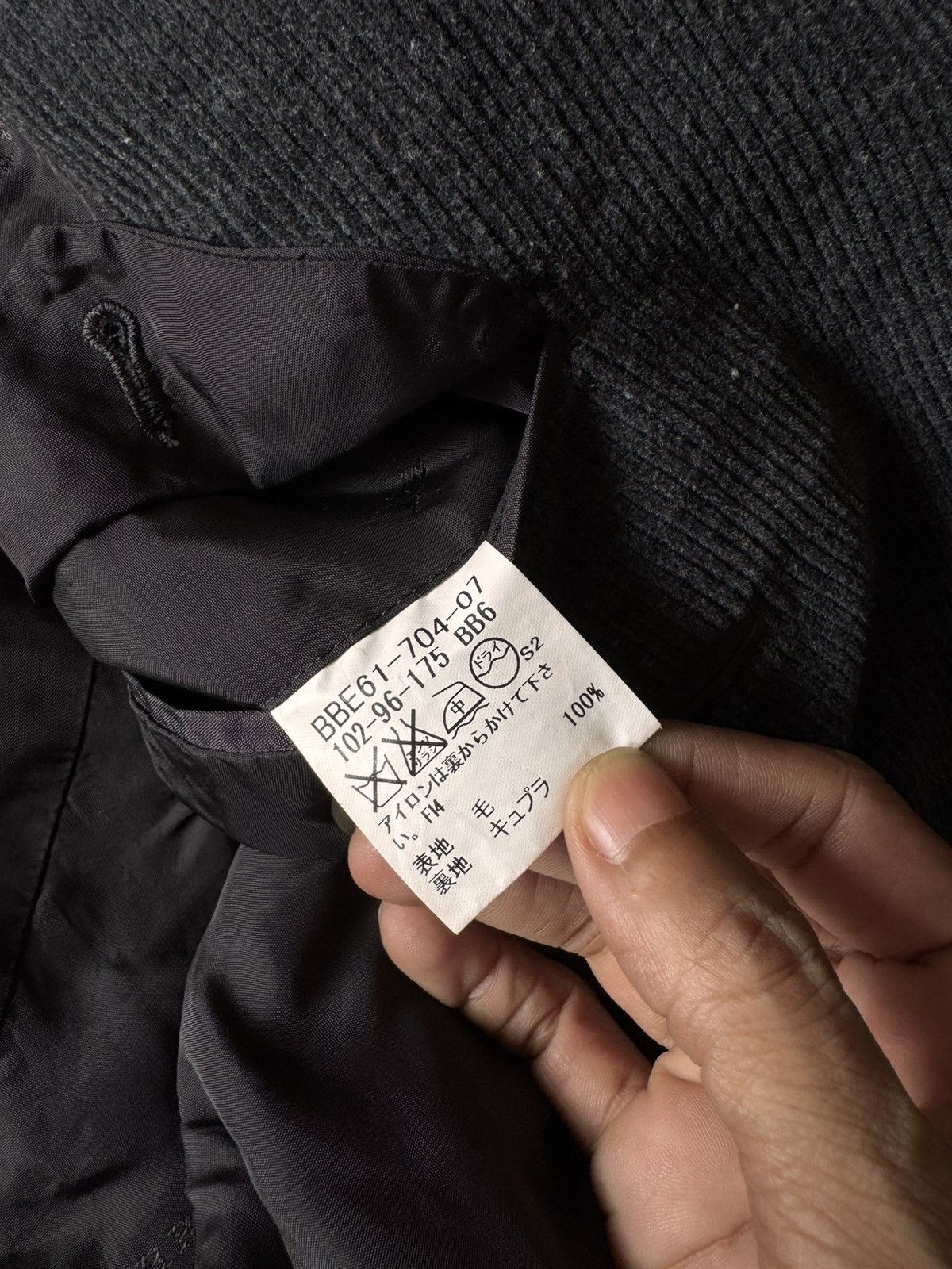 Burberry Vintage Burberry corduroy blazer wool jacket Size US L / EU 52-54 / 3 - 3 Thumbnail