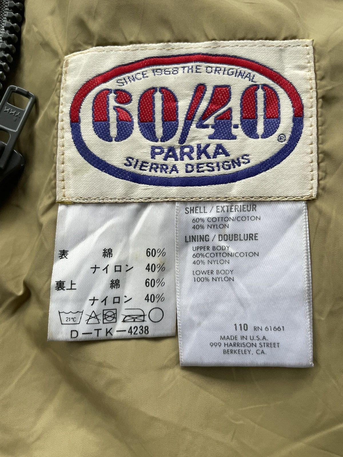 Sierra Designs Vintage Sierra Designs 60/40 Parka Jacket Size US S / EU 44-46 / 1 - 8 Thumbnail