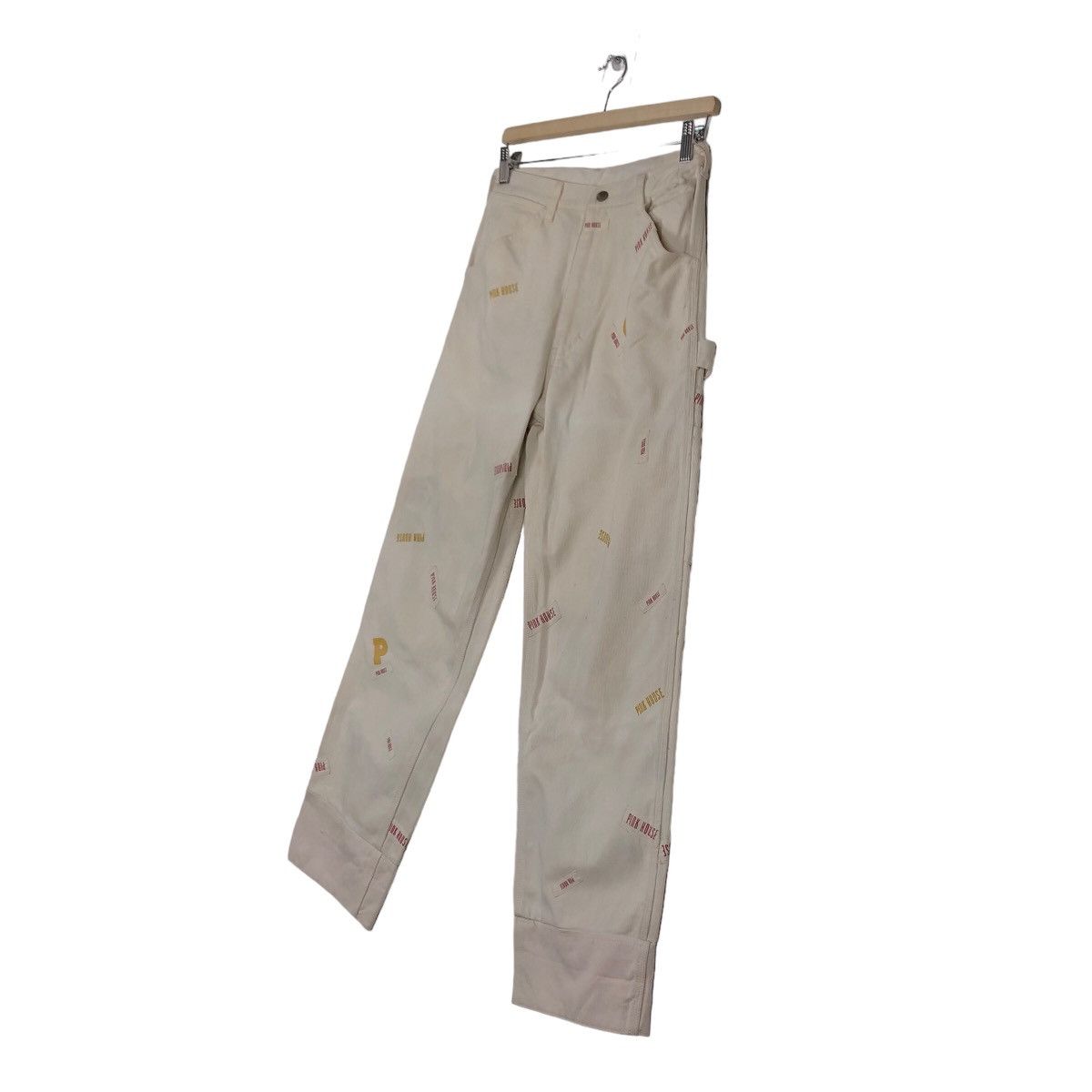 Hysteric Glamour 🔥Bush Pants Cargo Pocket Pink House Issey Miyake Size US 26 / EU 42 - 2 Thumbnail