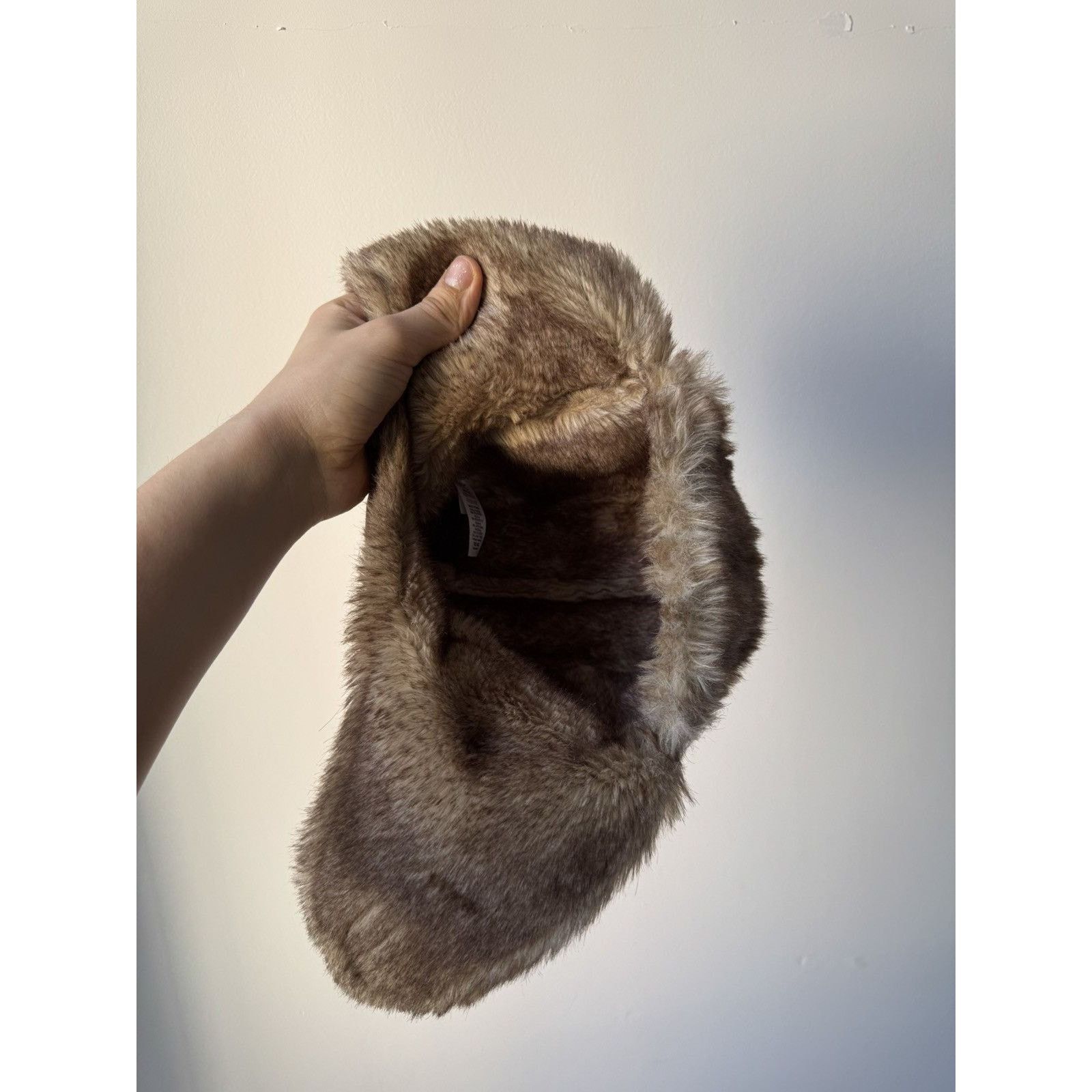 Japanese Brand Y2K Ushanka Faux Fuzzy Fur Alt Trapper Hat Size ONE SIZE - 3 Thumbnail