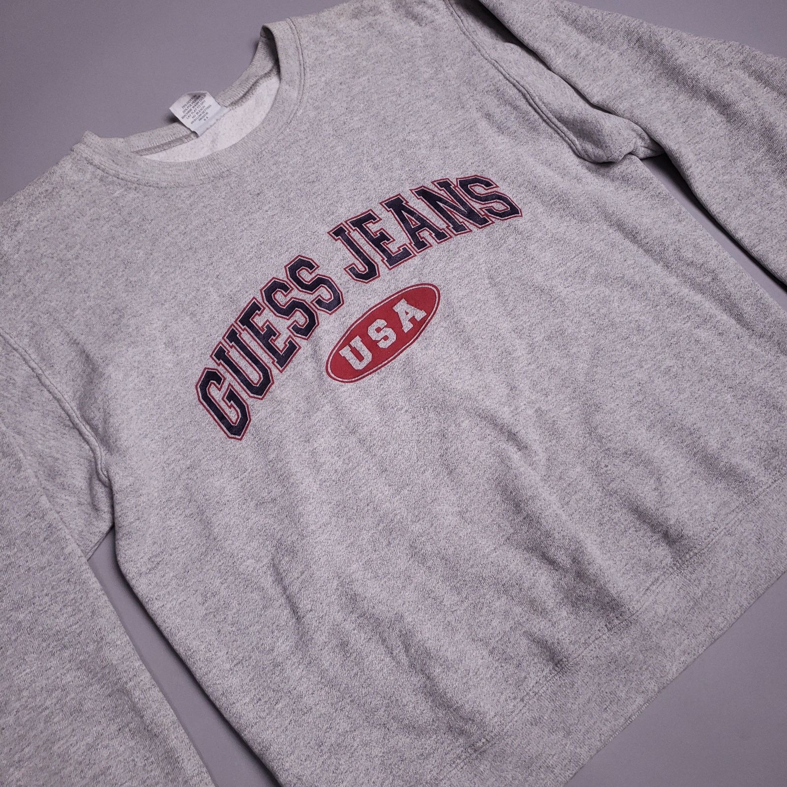 Guess Vintage 90s Guess Jeans Unisex Classic Crewneck XS Size XS / US 0-2 / IT 36-38 - 4 Thumbnail