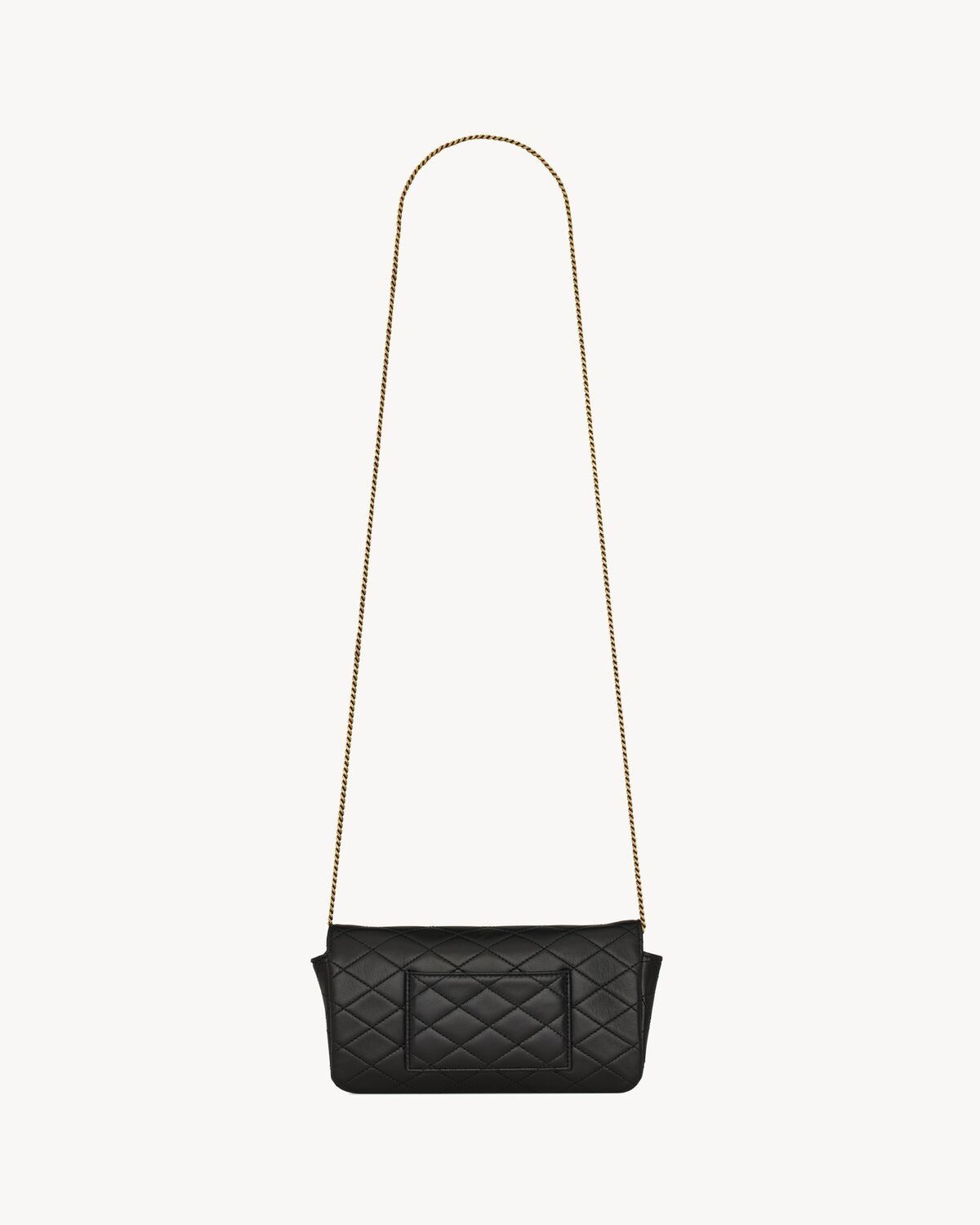 Saint Laurent Paris o1s1wg111225 742579 Size: OS / Gaby Phone Case in Lambskin Size ONE SIZE - 3 Thumbnail