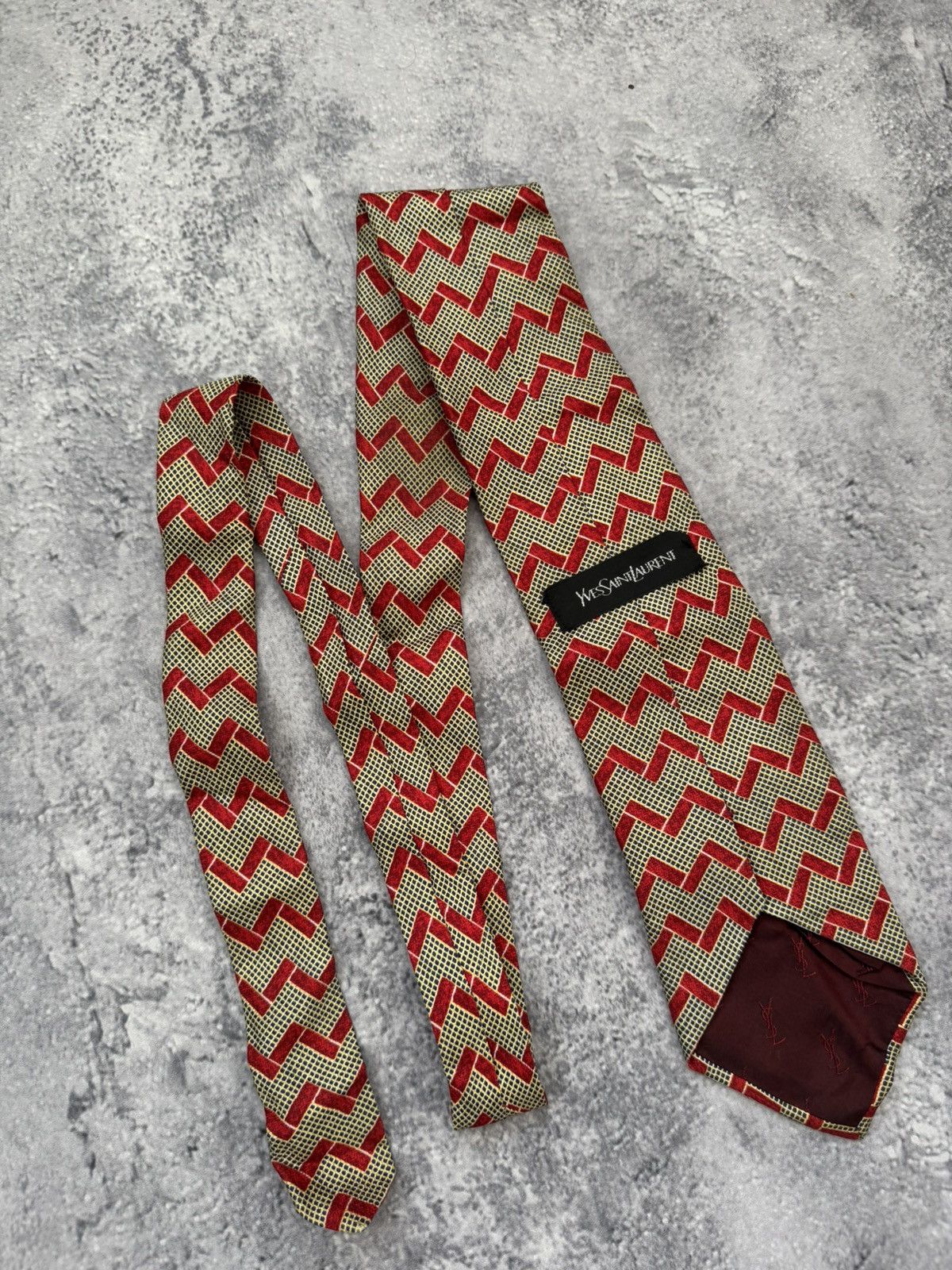 Yves Saint Laurent Vintage YSL Tie Size ONE SIZE - 2 Thumbnail