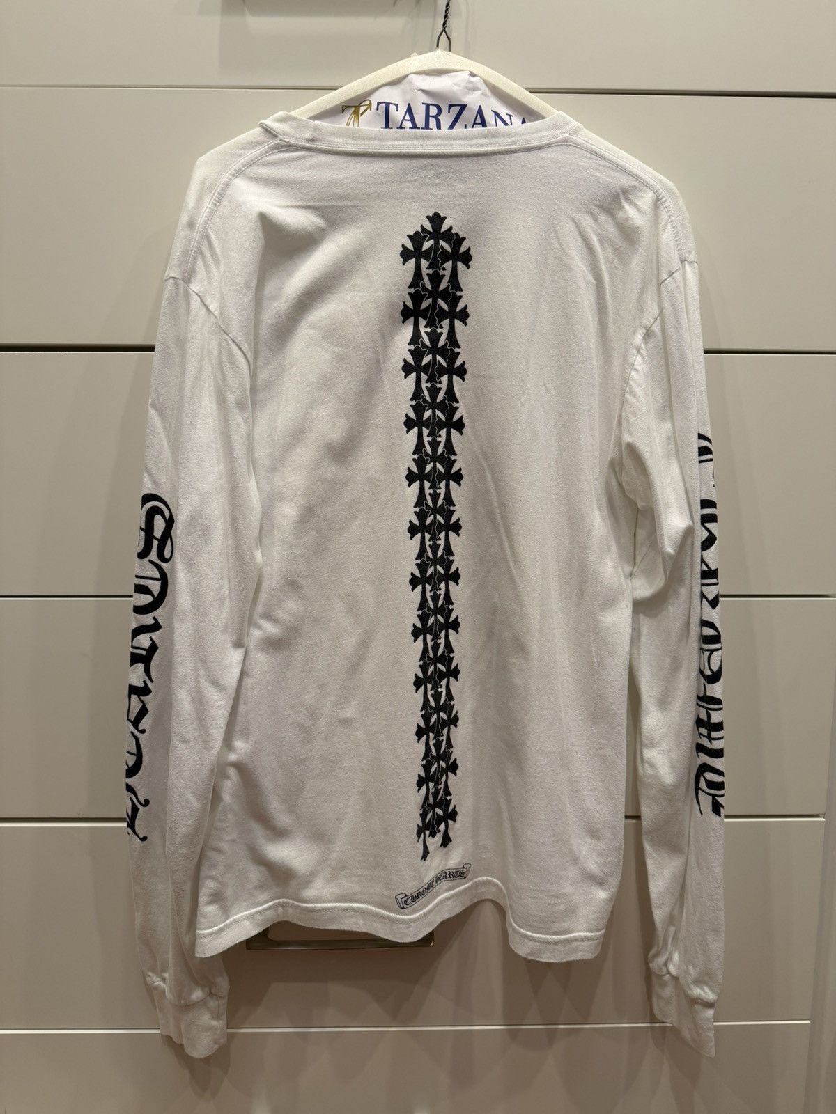 Chrome Hearts Chrome hearts Cemetery Cross Long sleeve White Size US L / EU 52-54 / 3 - 1 Thumbnail