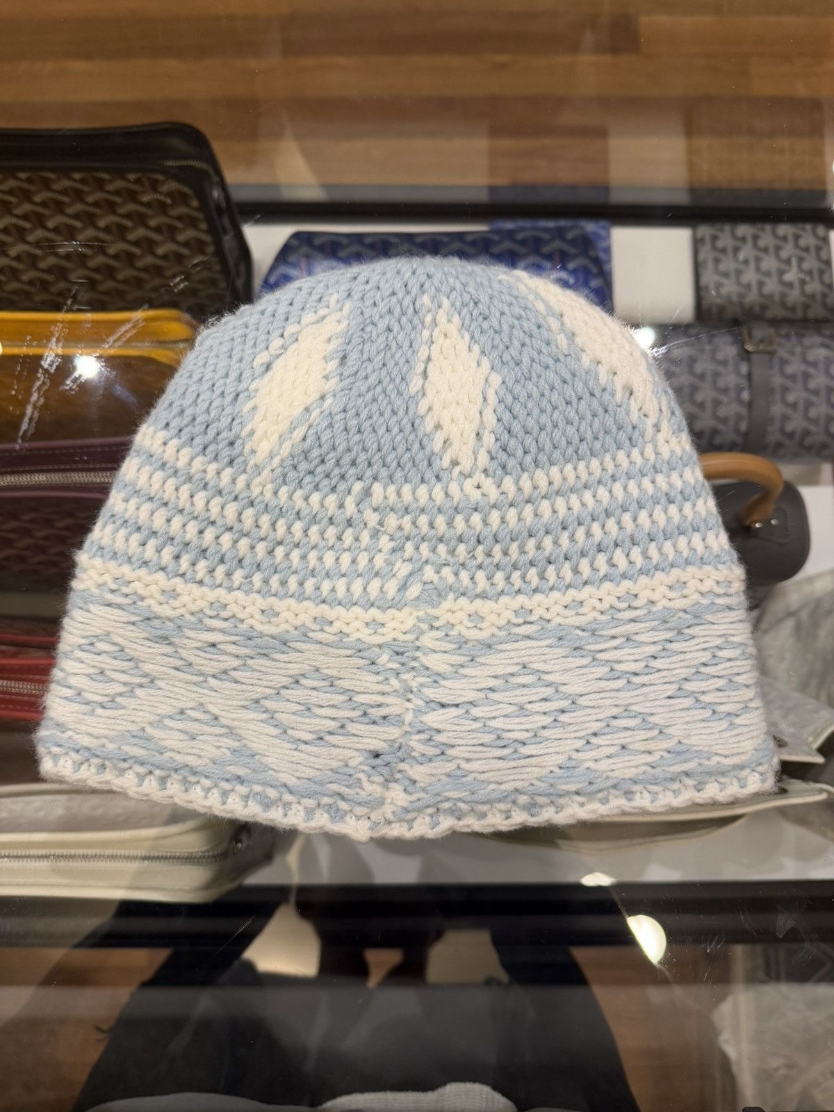 Supreme Supreme Diamond Beanie - Light Blue Size ONE SIZE - 2 Thumbnail