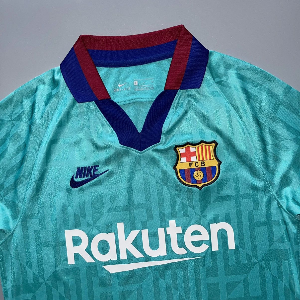Nike × Vintage NWT BARCELONA NIKE 2019/2020 FOOTBALL THIRD JERSEY #10 MESSI Size US S / EU 44-46 / 1 - 4 Thumbnail