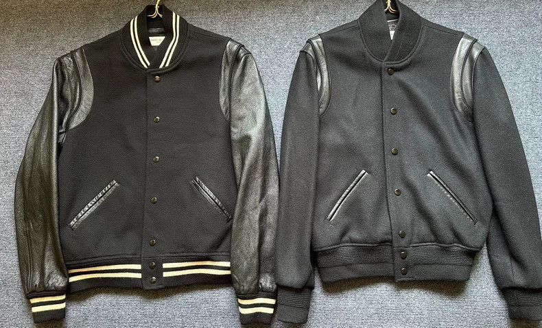 Saint Laurent Paris Saint Laurent Paris Saint Laurent Wool Baseball Jacket wit Size US M / EU 48-50 / 2 - 1 Thumbnail
