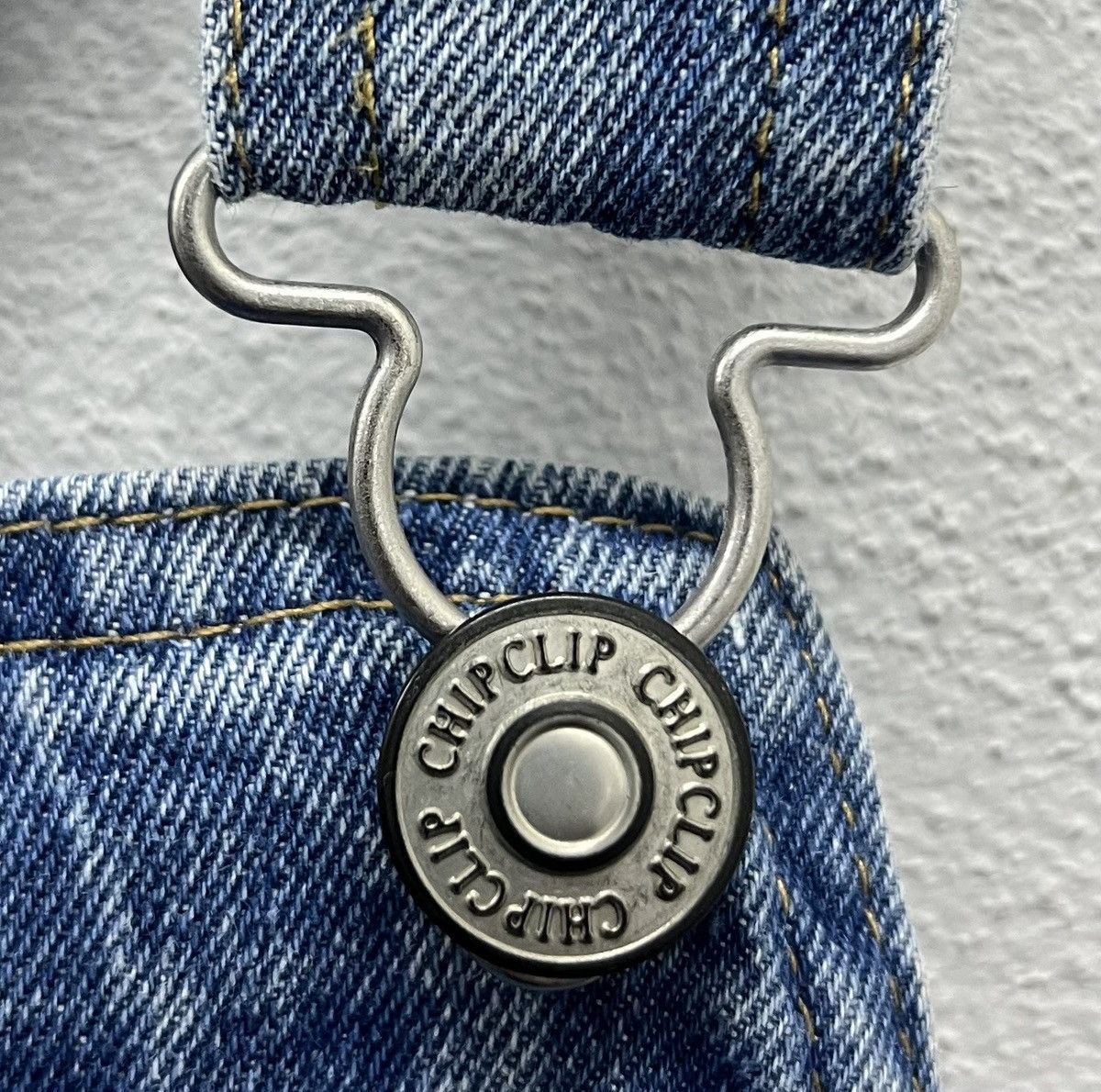 Other VINTAGE CHIP CLIP AUTHENTIC ORIGINAL JEANS OVERALLS Size US 33 - 5 Thumbnail