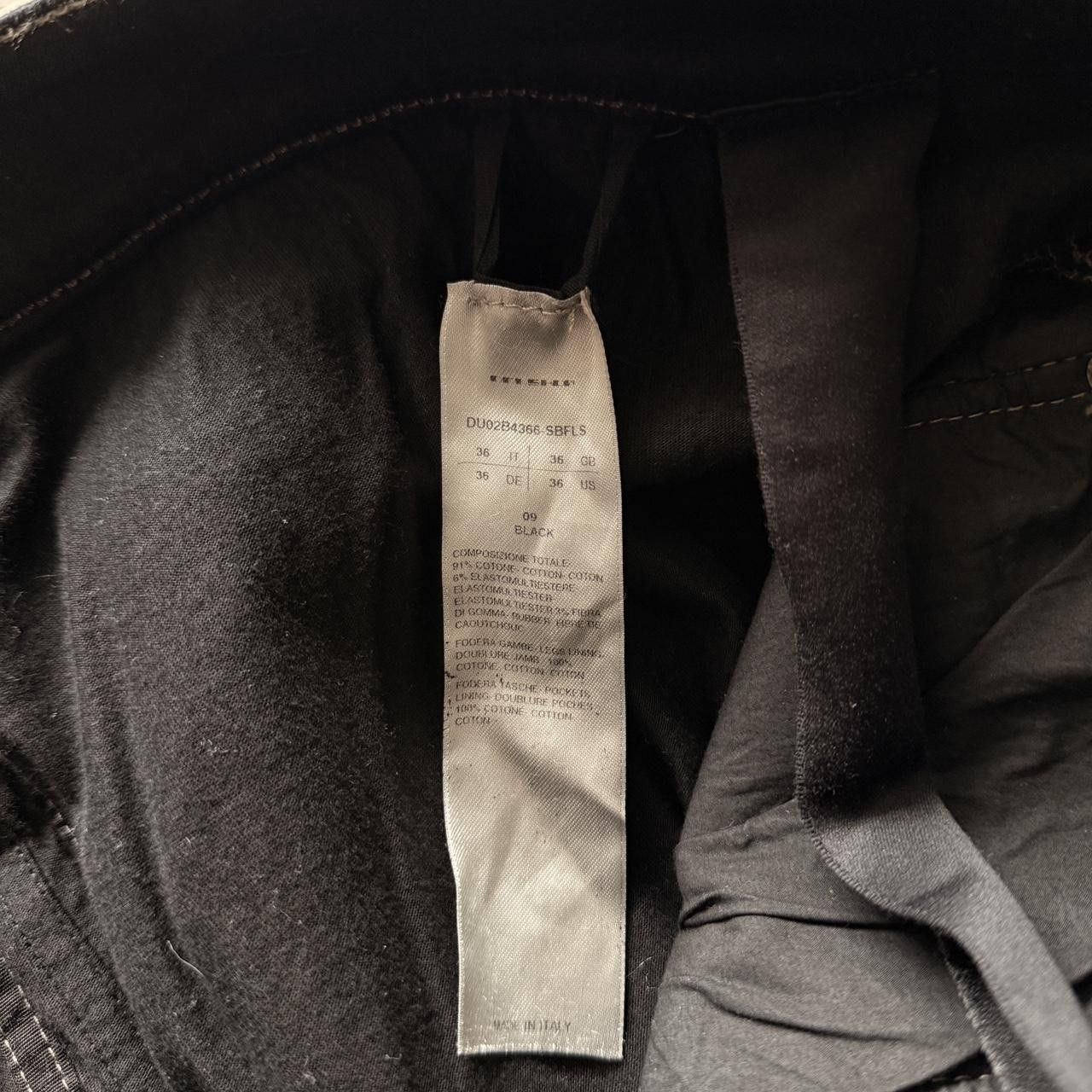 Rick Owens Rick Owens Detroit Cut Destroyed/Slashed Black Denim Size US 36 / EU 52 - 6 Thumbnail