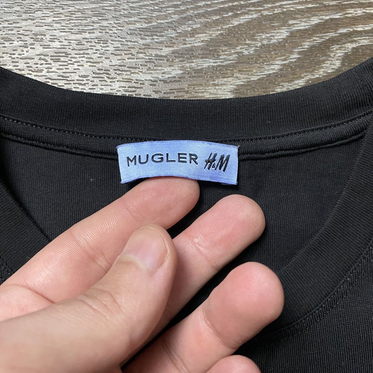 H&M × Mugler Mugler x H&M Printed T-shirt women M/L Size L / US 10 / IT 46 - 4 Thumbnail