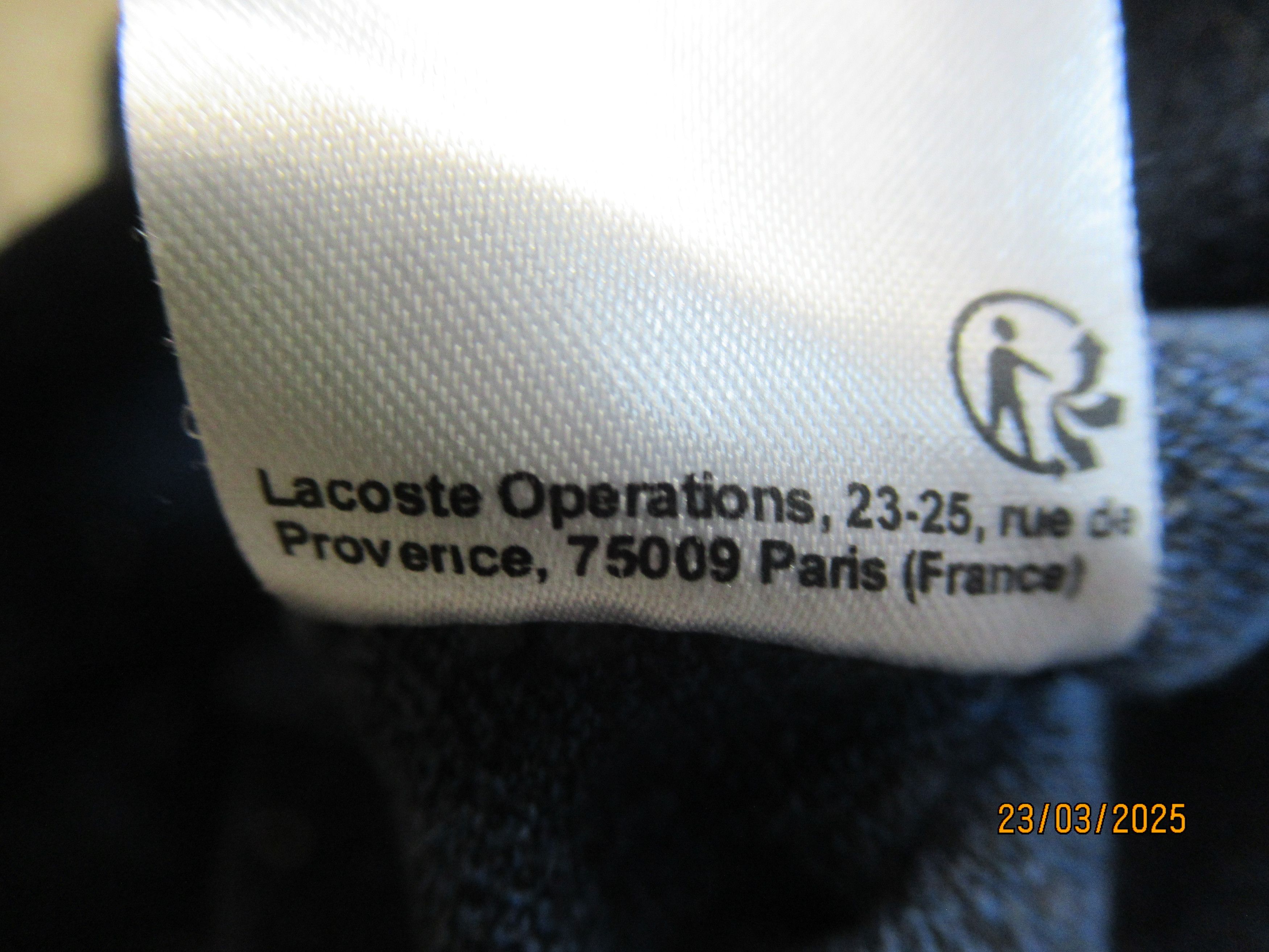 Lacoste Lacoste dark blue polo Size US XL / EU 56 / 4 - 5 Thumbnail
