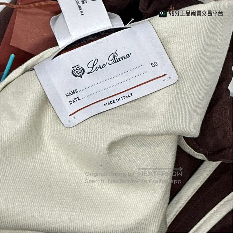 Loro Piana Loro Piana Men's Straight. Size US 32 / EU 48 - 2 Thumbnail