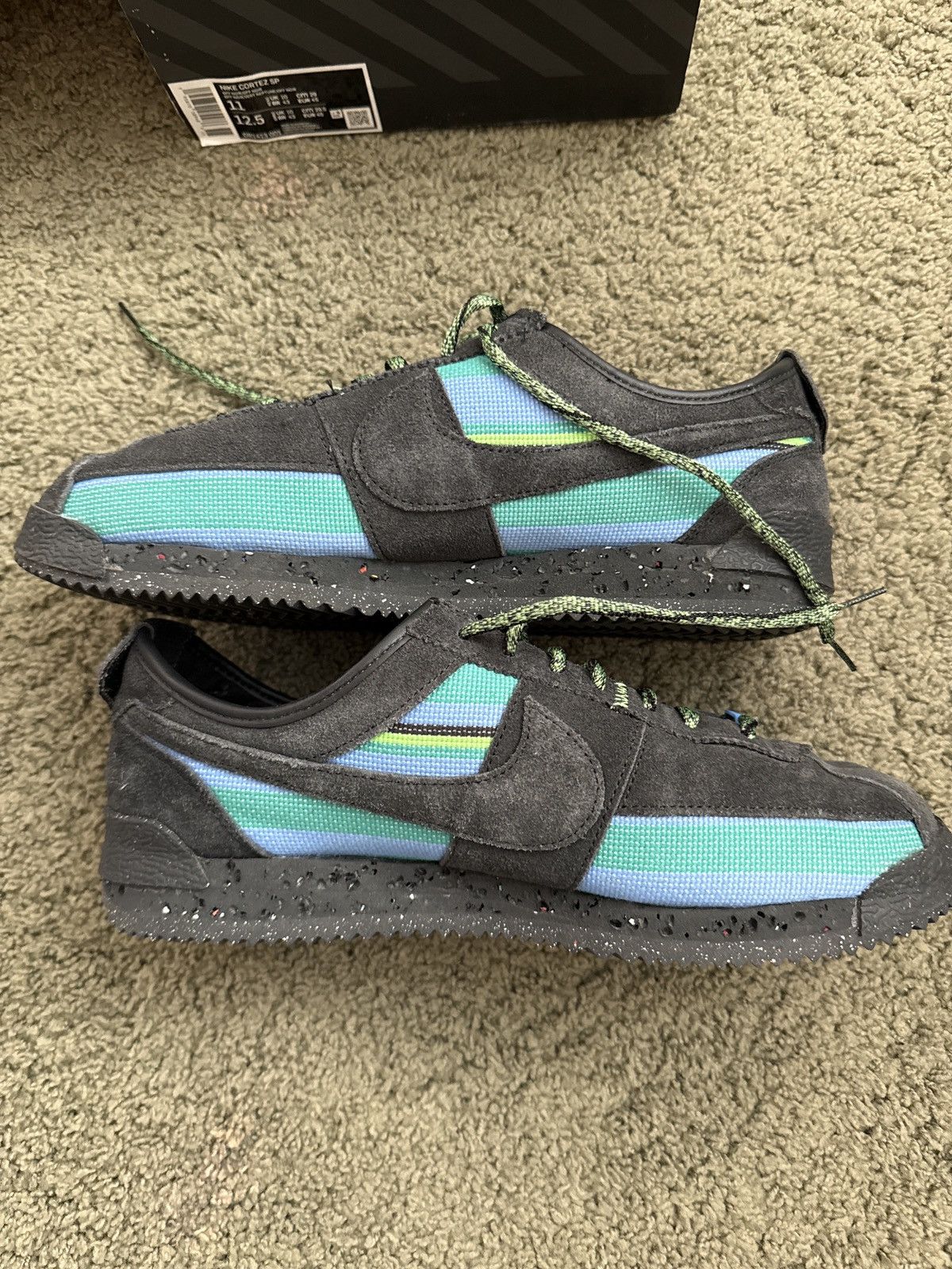 Other UNION LA x NIKE Cortez SP Off Noir Size US 11 / EU 44 - 3 Thumbnail