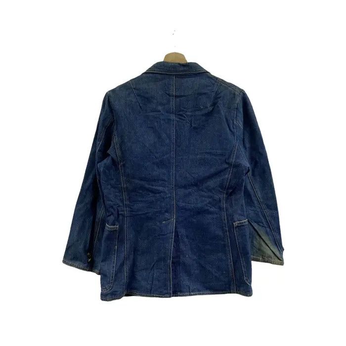 Pierre Cardin Vtg 90’ PIERRE CARDIN PARIS Minimalist Denim Jeans Jacket Size M / US 6-8 / IT 42-44 - 4 Thumbnail