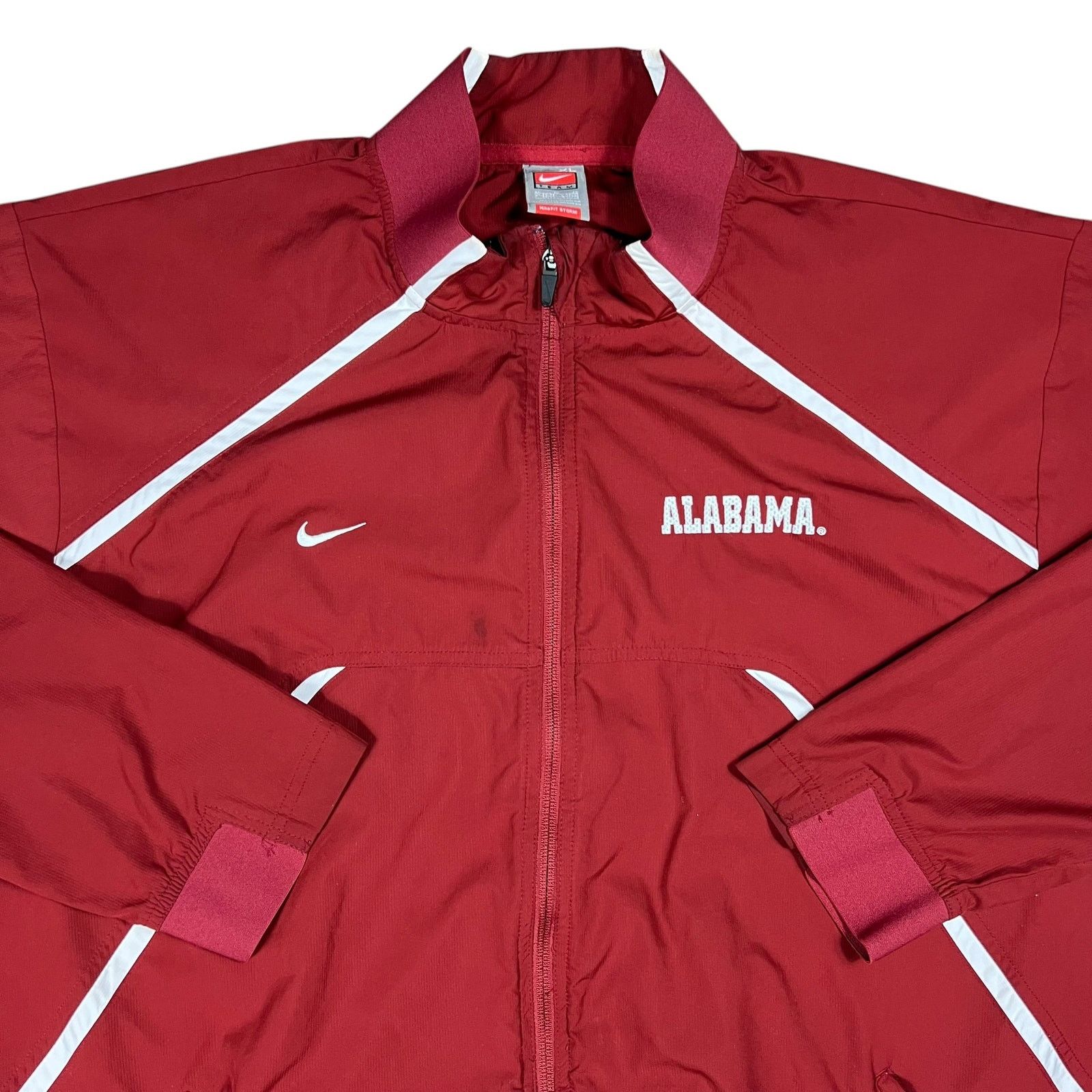 Nike × Vintage Y2K Nike University of Alabama Roll Tide faded windbreaker Size US XL / EU 56 / 4 - 2 Thumbnail