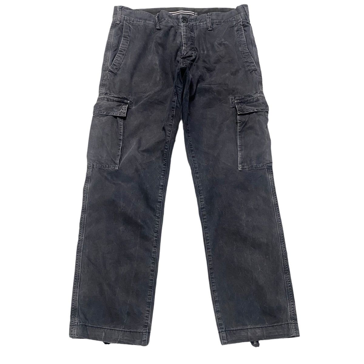 image of Stone Island Sl Cargo Pants Shadow in Faded Black, Men's (Size 33)