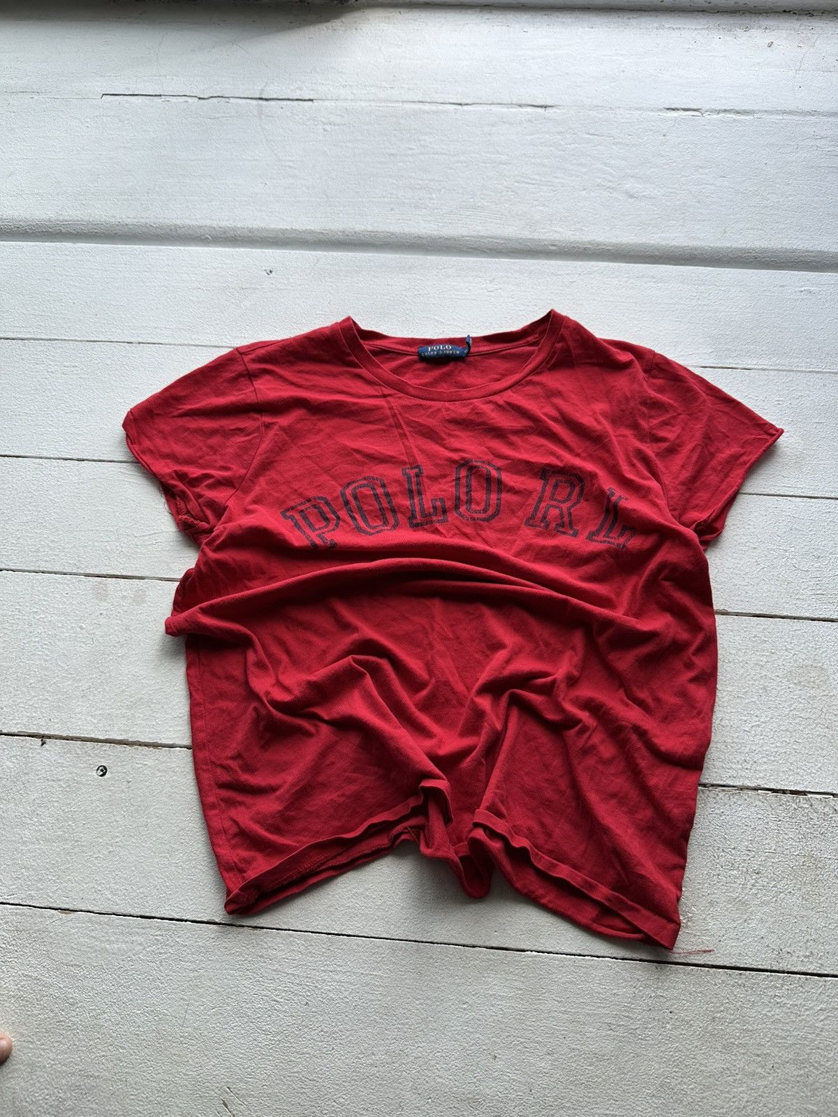 Polo Ralph Lauren × Vintage 🚨Polo Ralph Lauren Tee T-shirt women luxury big logo Size M / US 6-8 / IT 42-44 - 1 Thumbnail