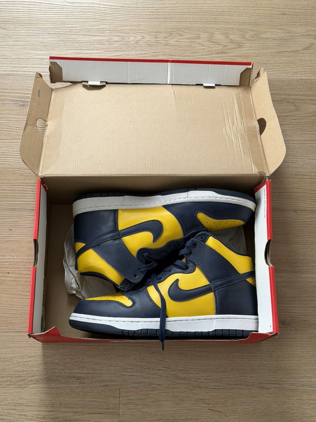 Nike Nike Dunk High Michigan Size US 9.5 / EU 42-43 - 2 Thumbnail