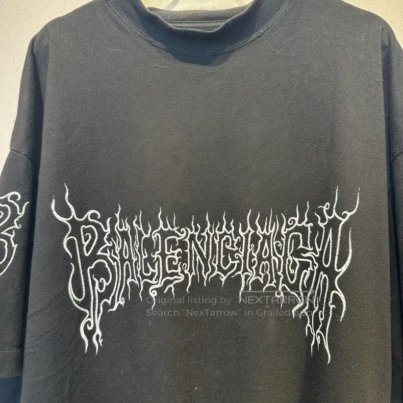 Balenciaga Balenciaga The Year of the Loong limited Sanskrit flame sh Size US L / EU 52-54 / 3 - 2 Thumbnail